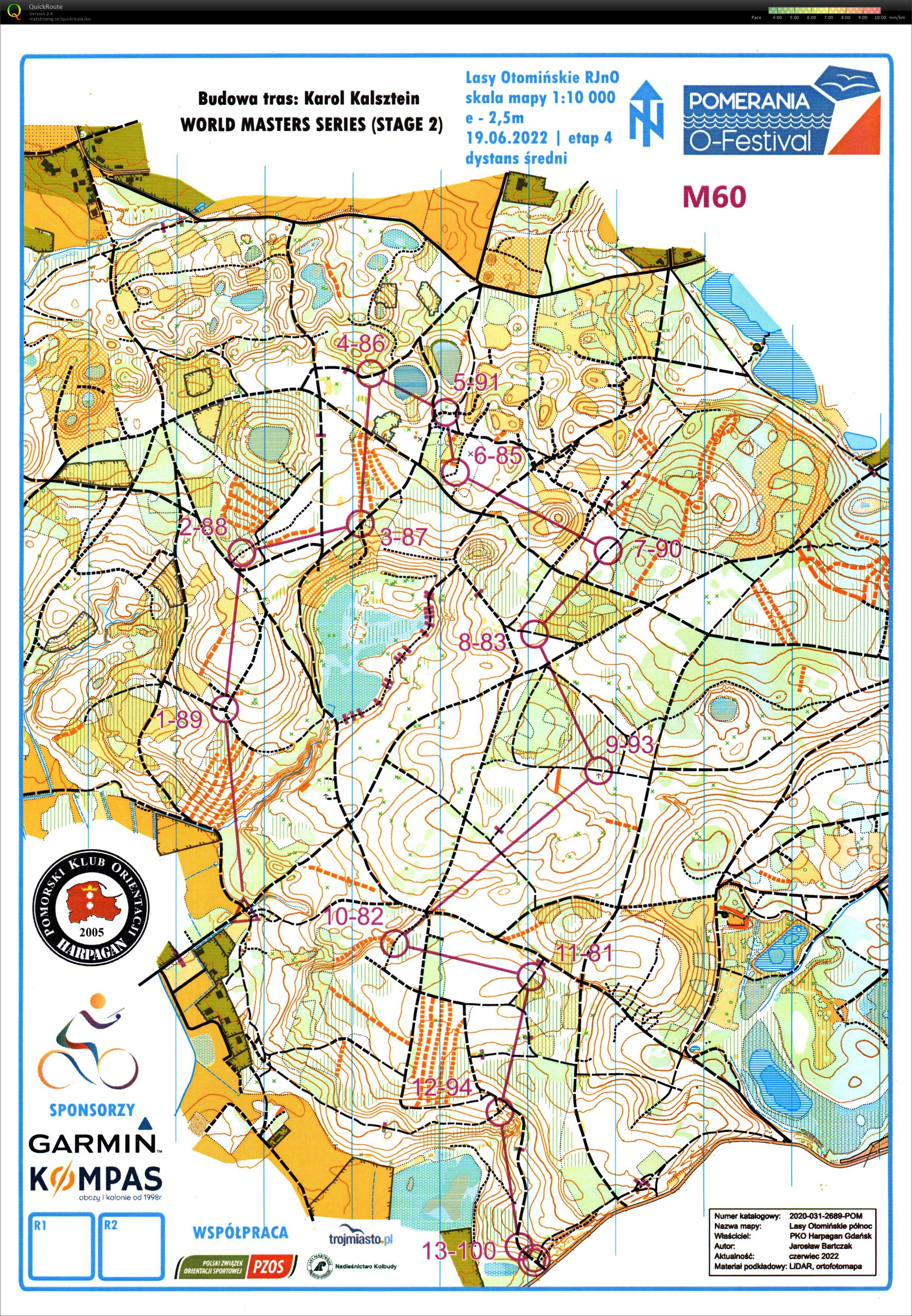 Pomerania O-Festival MTBO - E4 (2022-06-19)