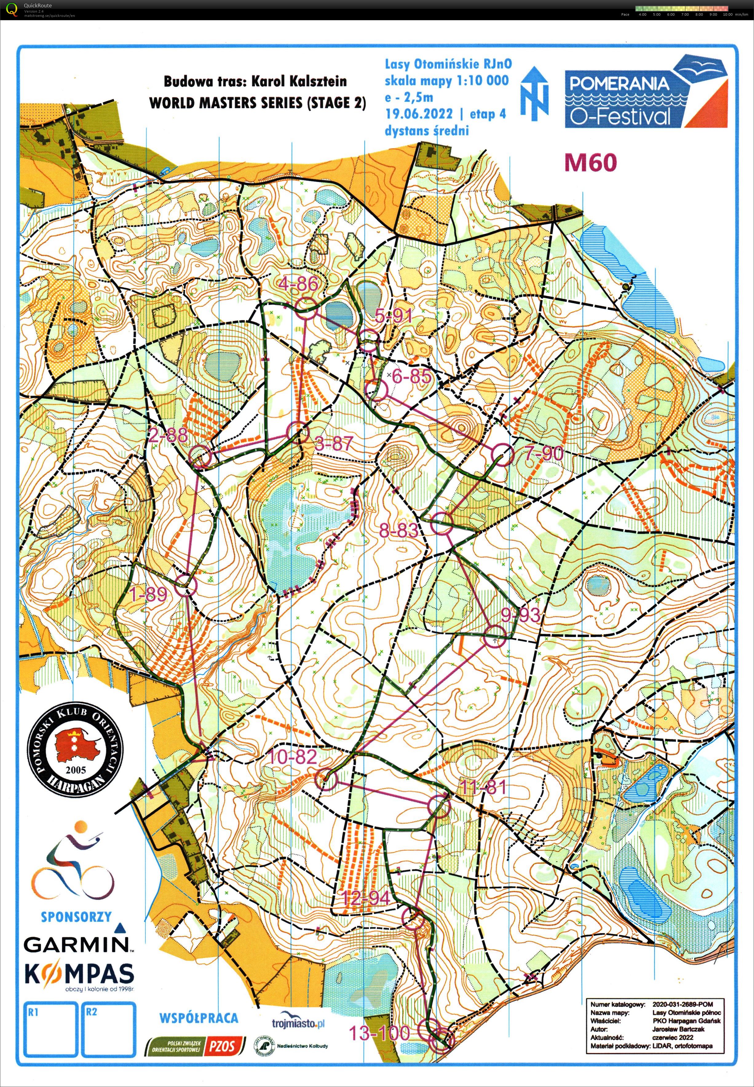 Pomerania O-Festival MTBO - E4 (2022-06-19)