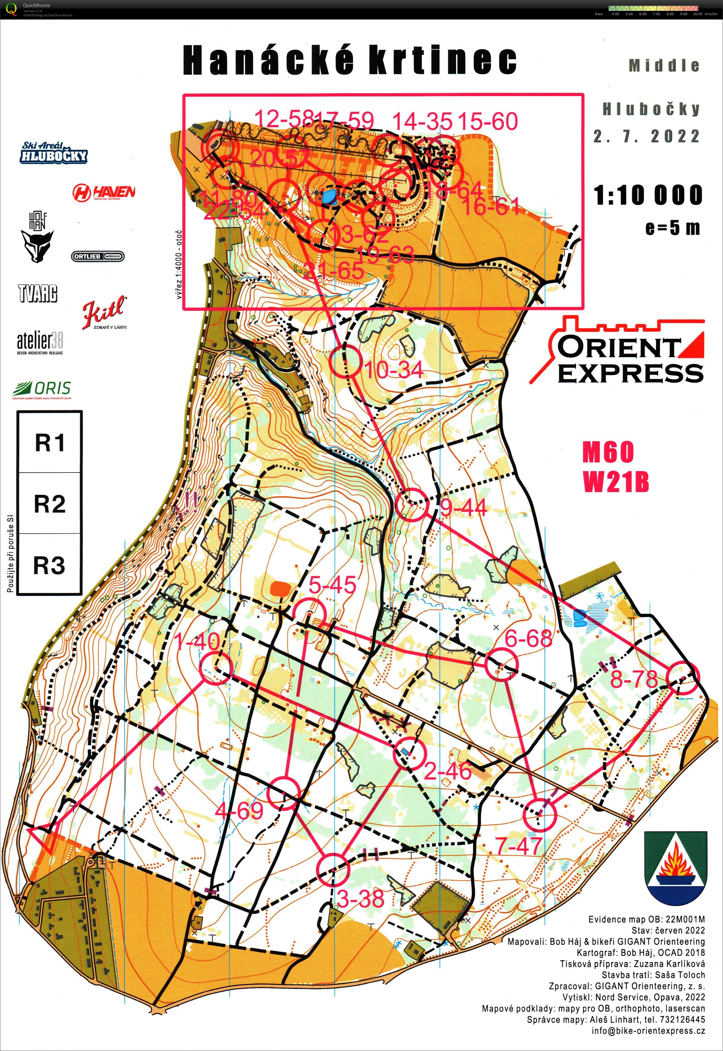 5 days MTBO ORIENT EXPRESS - E1 (2022-07-02)