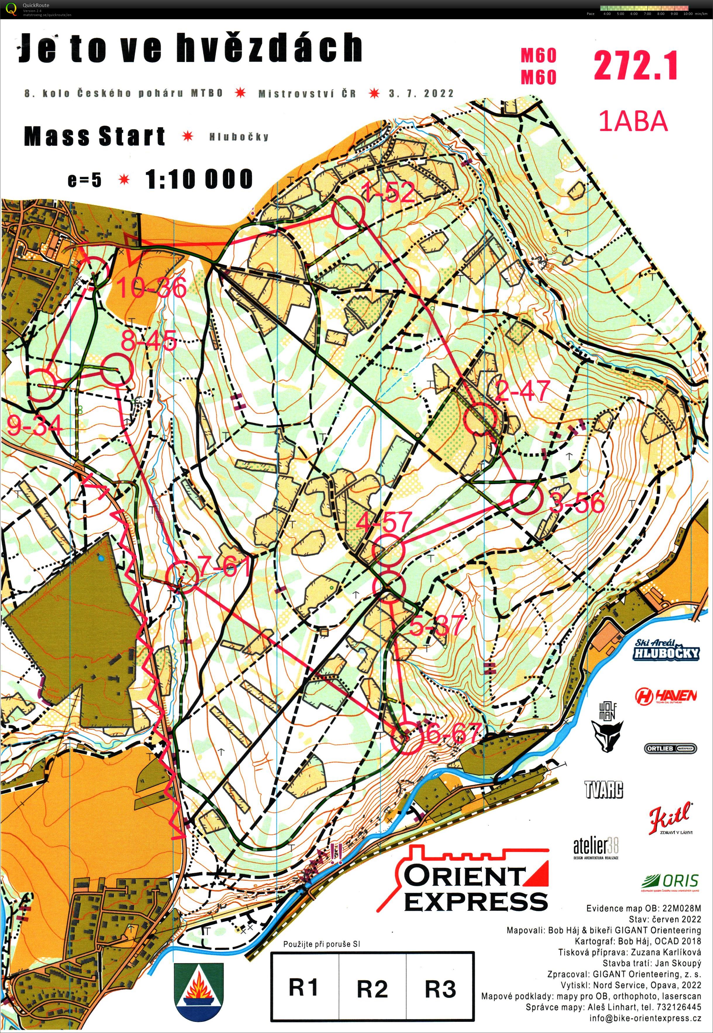 5 days MTBO ORIENT EXPRESS - E2 (2022-07-03)