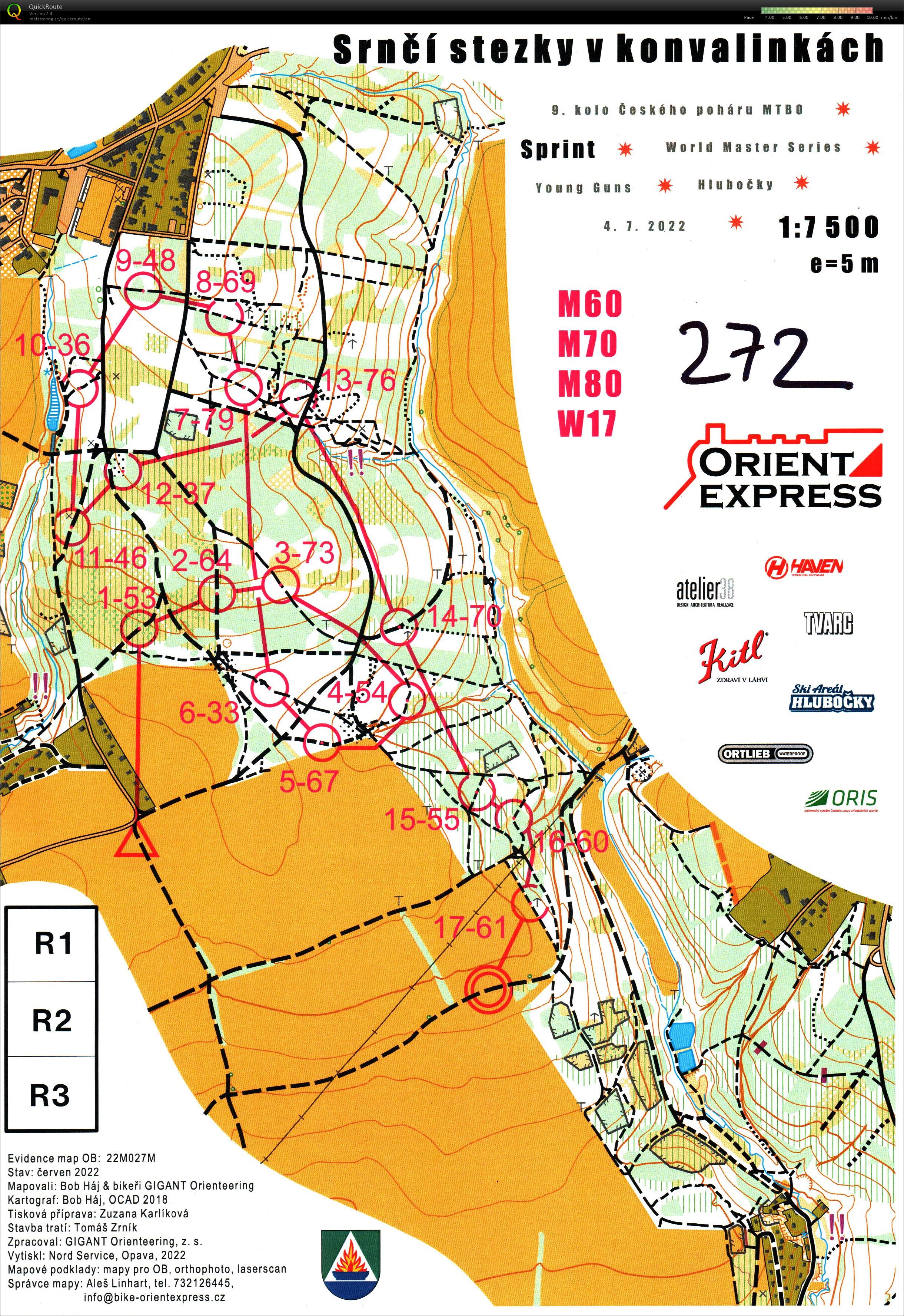 5 days MTBO ORIENT EXPRESS - E3 (2022-07-04)