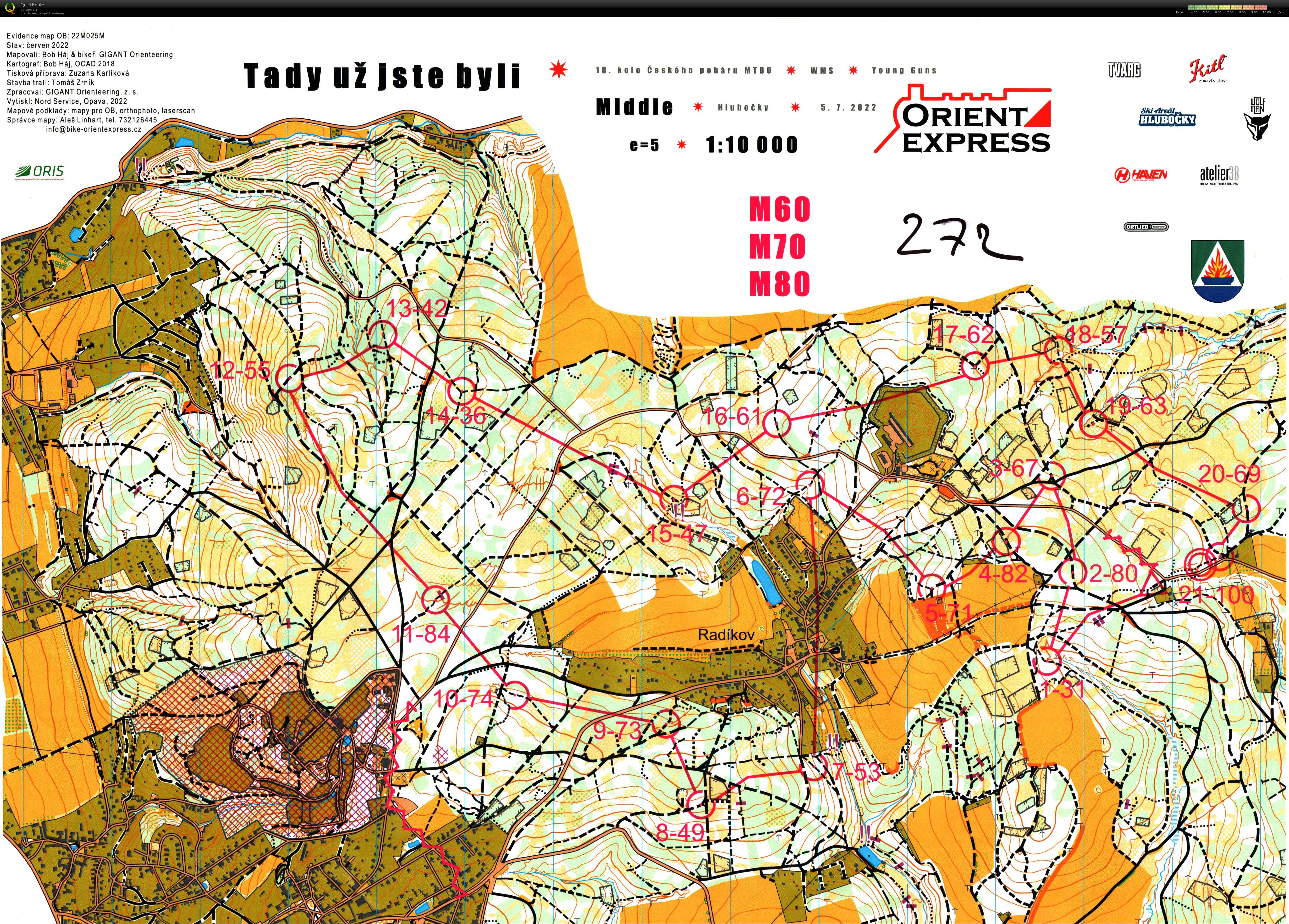 5 days MTBO ORIENT EXPRESS - E4 (2022-07-05)