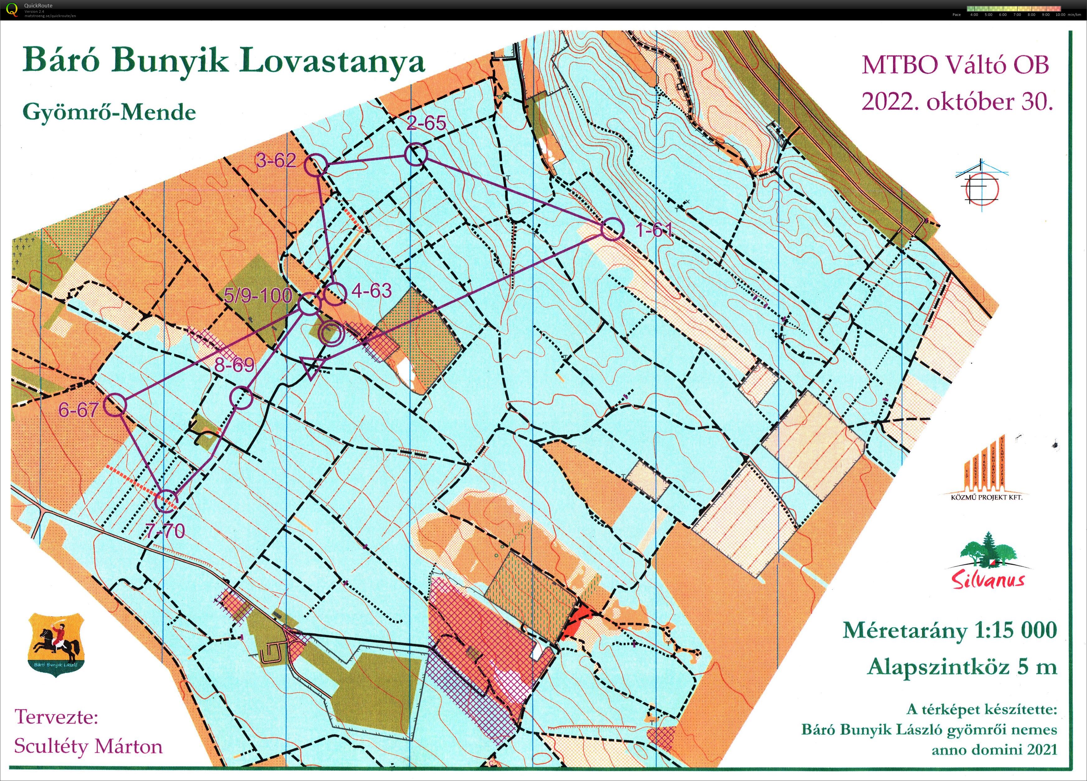 Tájékozódási kerékpáros Országos Váltóbajnokság (2022-10-30)