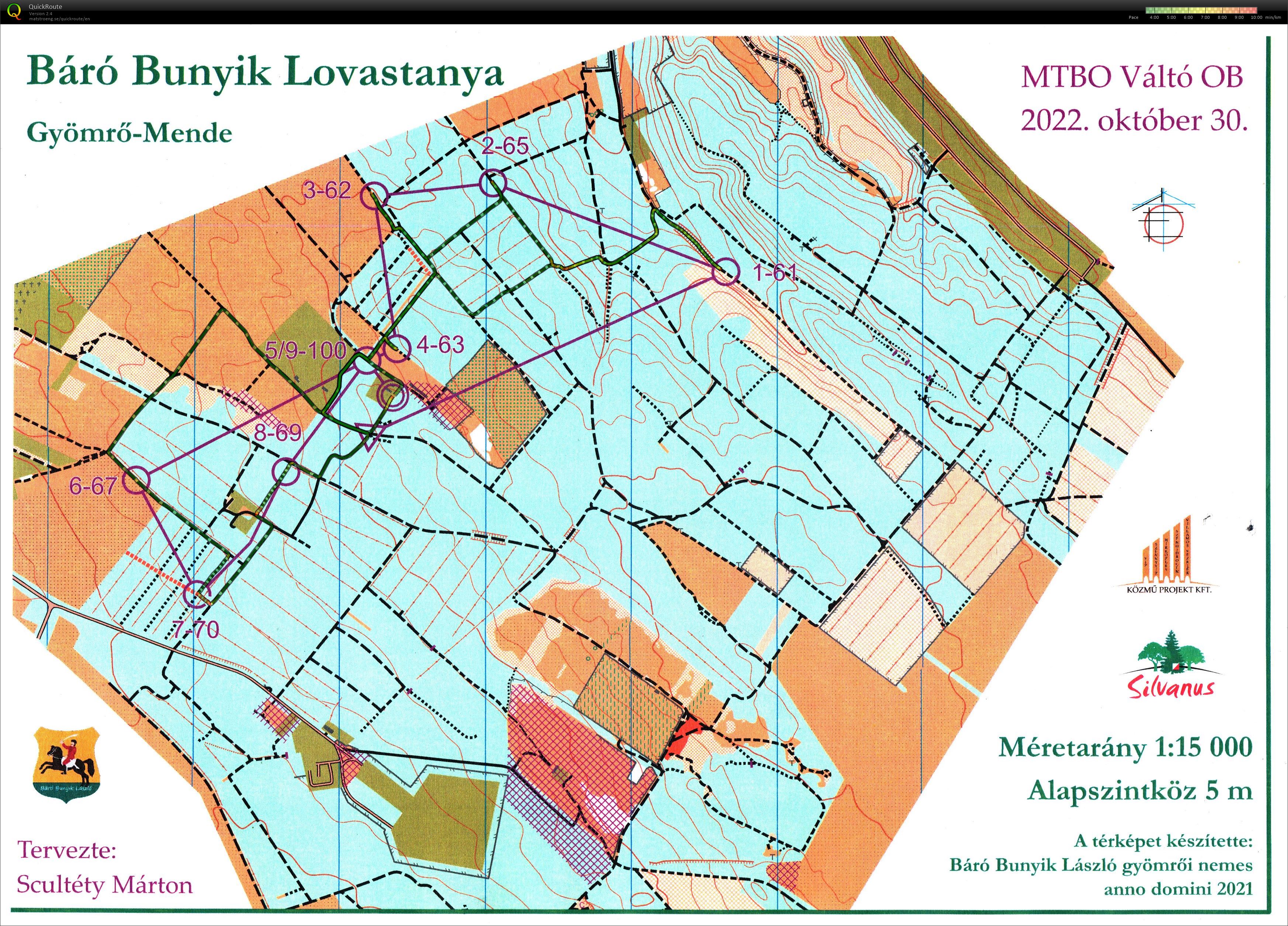 Tájékozódási kerékpáros Országos Váltóbajnokság (2022-10-30)