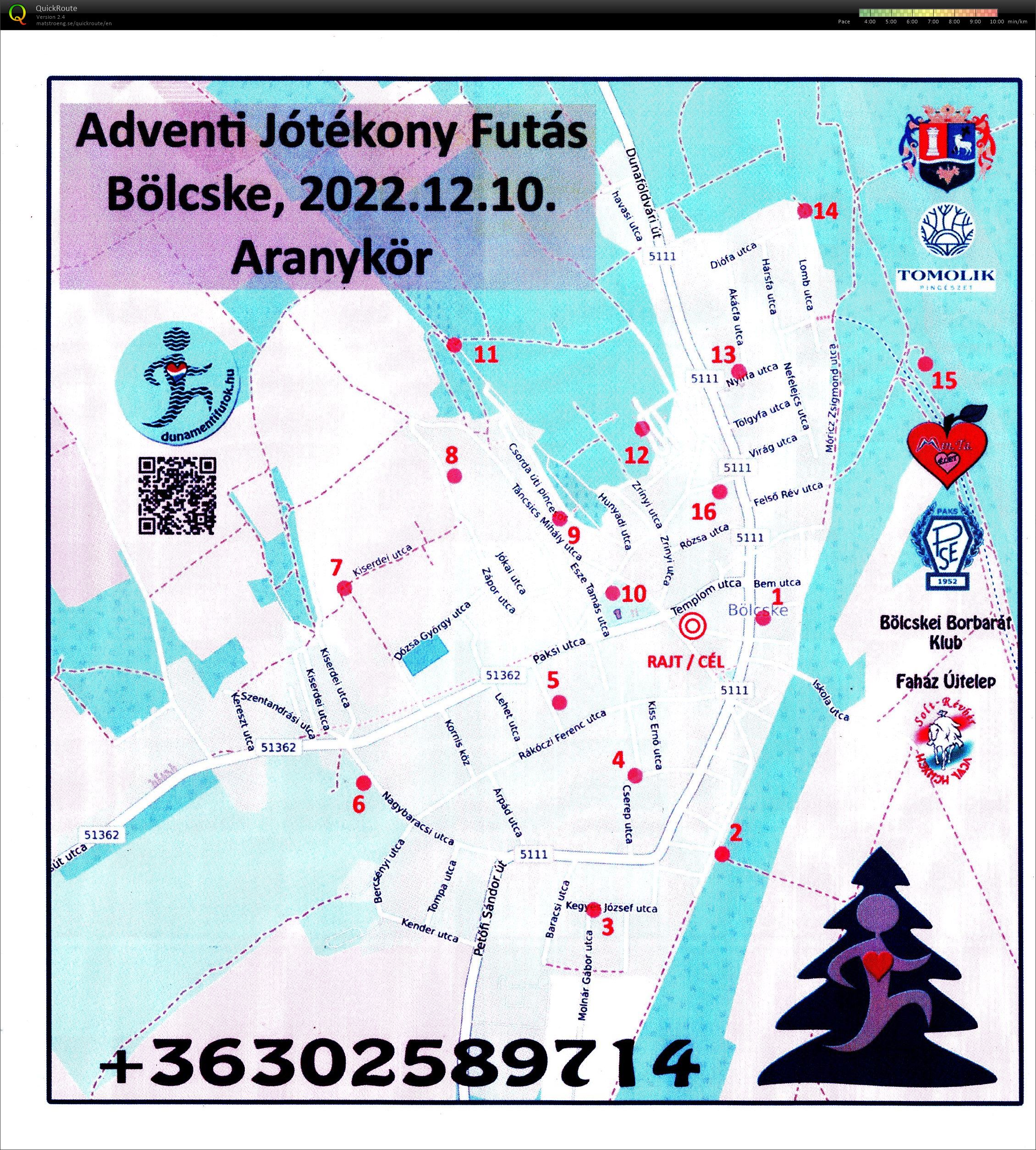 Adventi Jótékony Futás (2022-12-10)