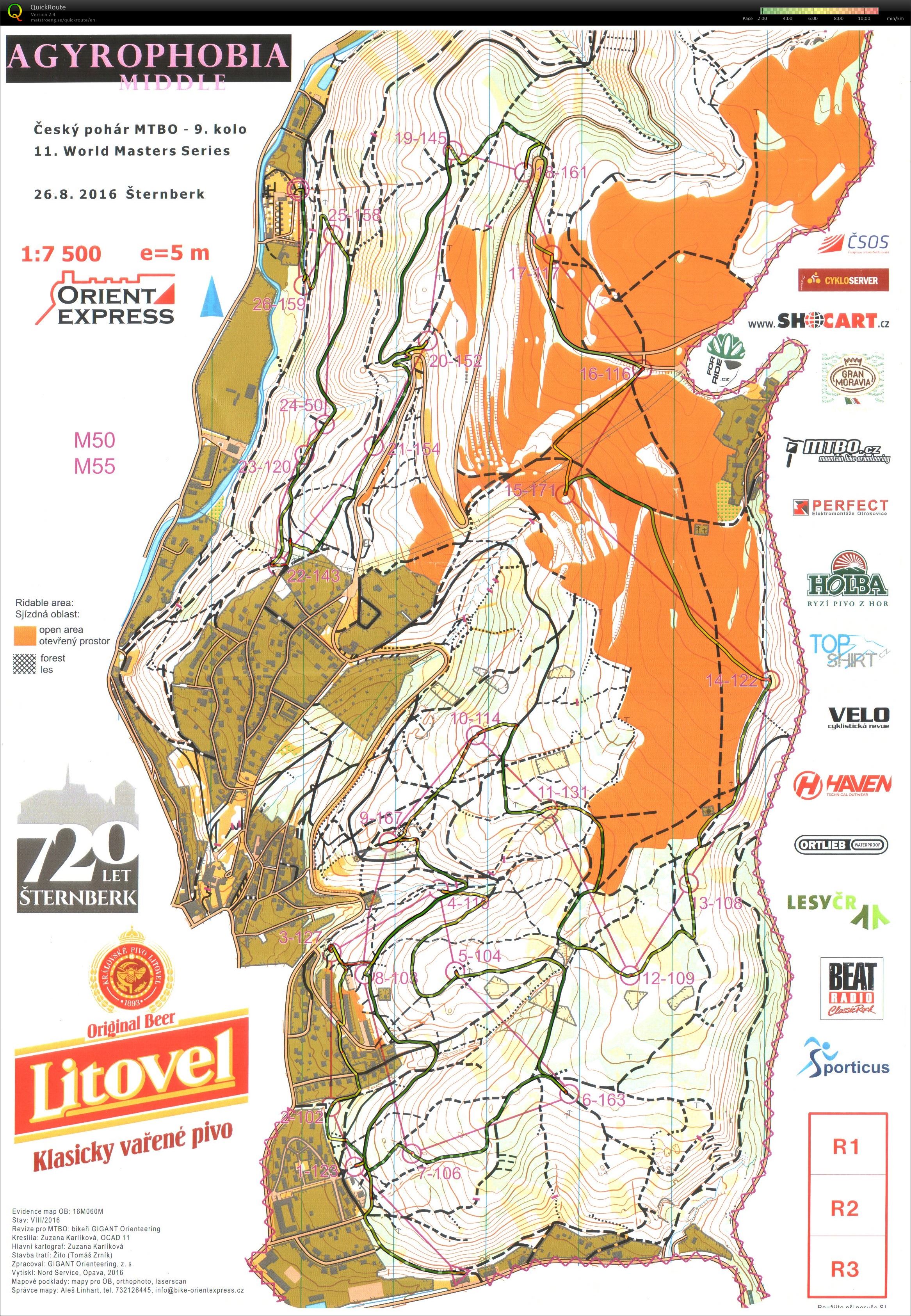 9. MTBO Czech Cup (2016-08-26)