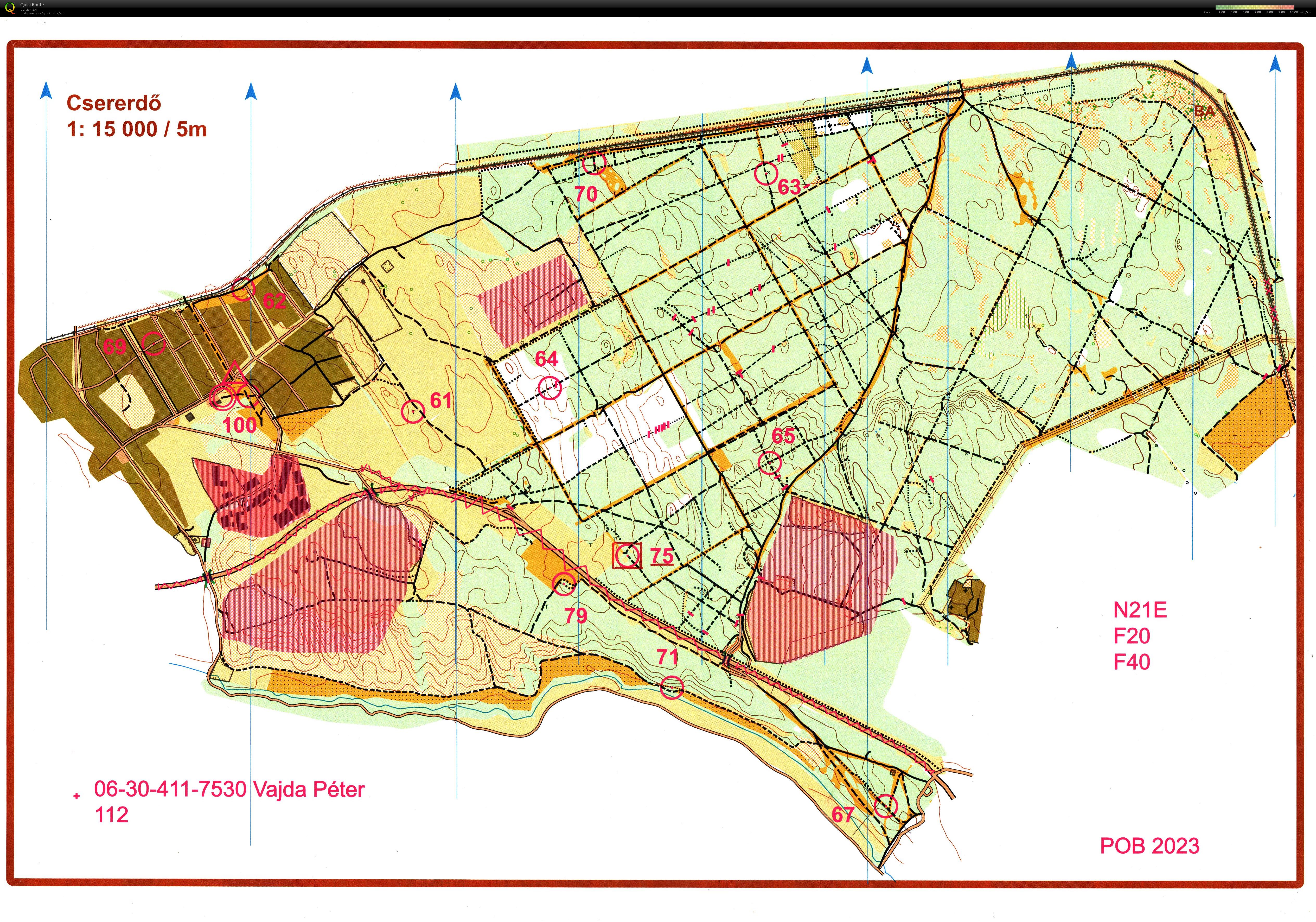 Pannon MTBO Pontbegyűjtő OB (2023-07-23)
