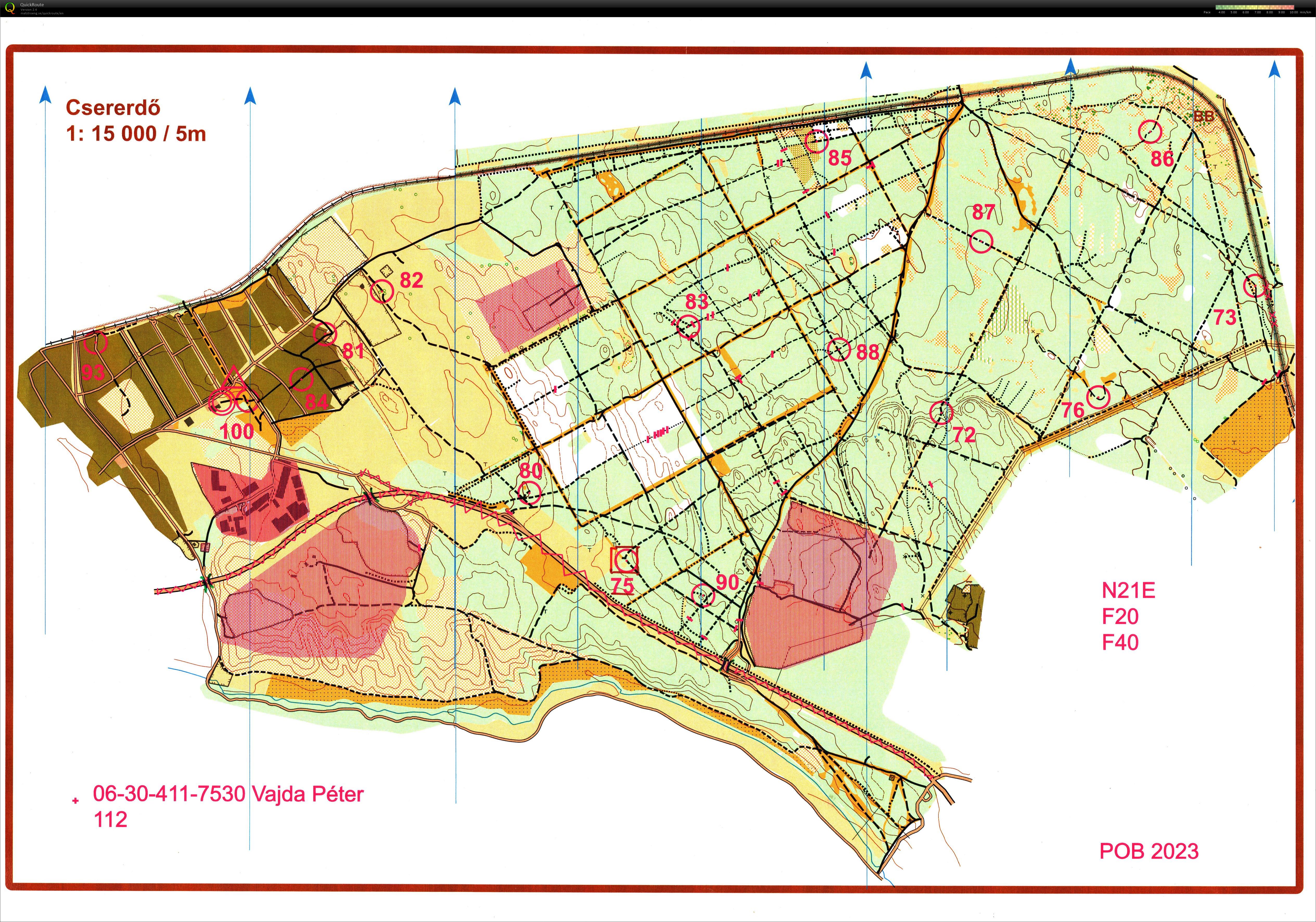 Pannon MTBO Pontbegyűjtő OB (2023-07-23)