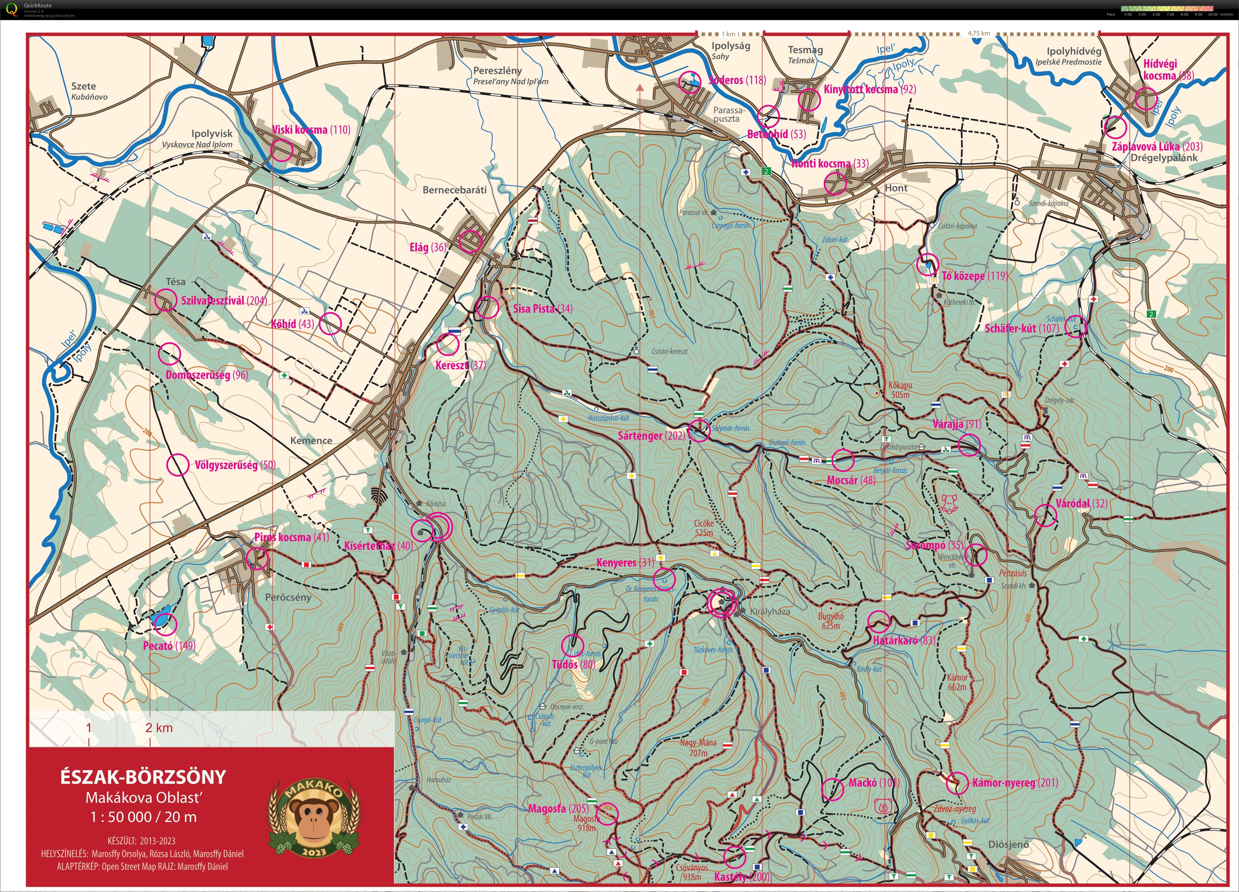 Börzsönyi Makákó - Bike Adventure (2023-08-26)