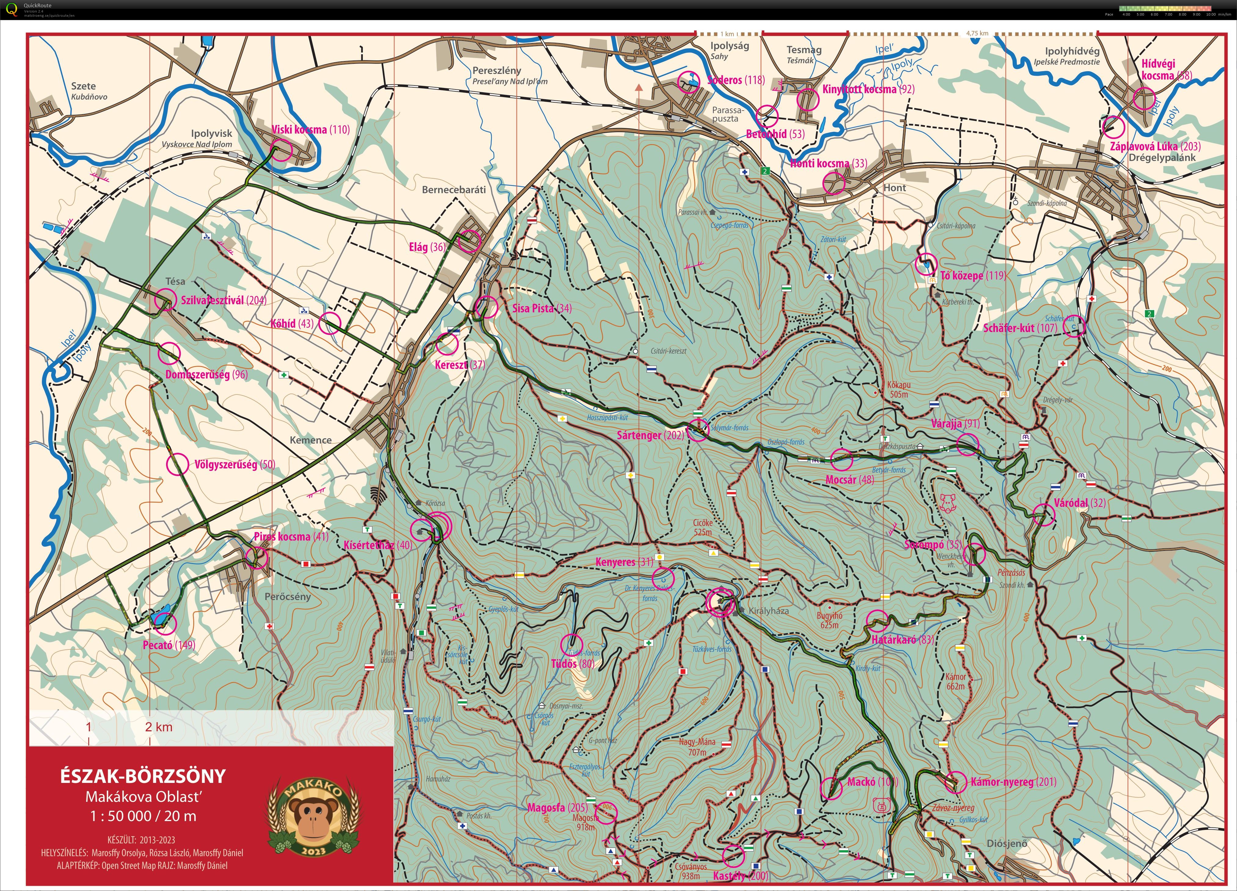 Börzsönyi Makákó - Bike Adventure (2023-08-26)
