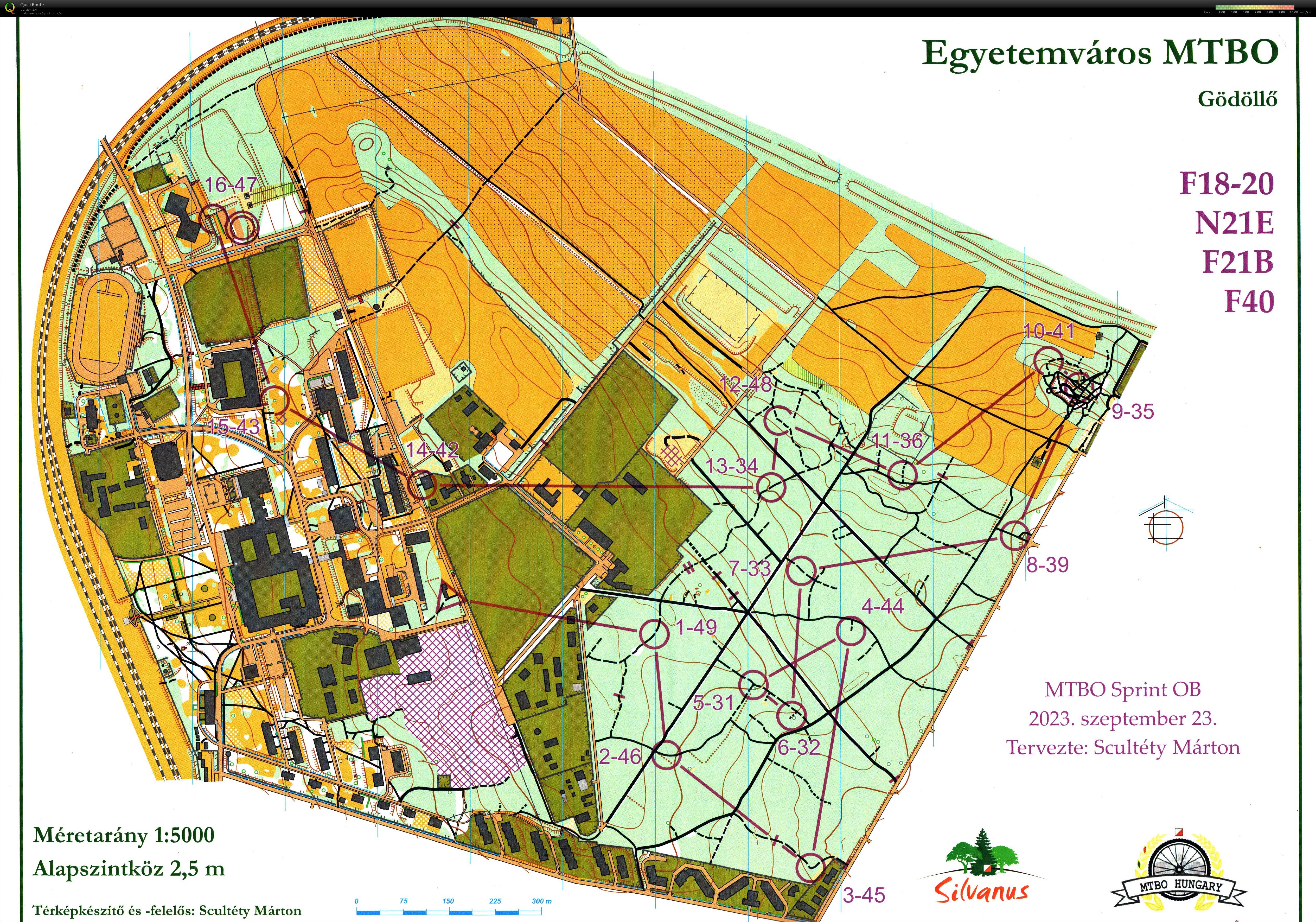 MTBO Rövidtávú Országos Bajnokság (2023-09-23)