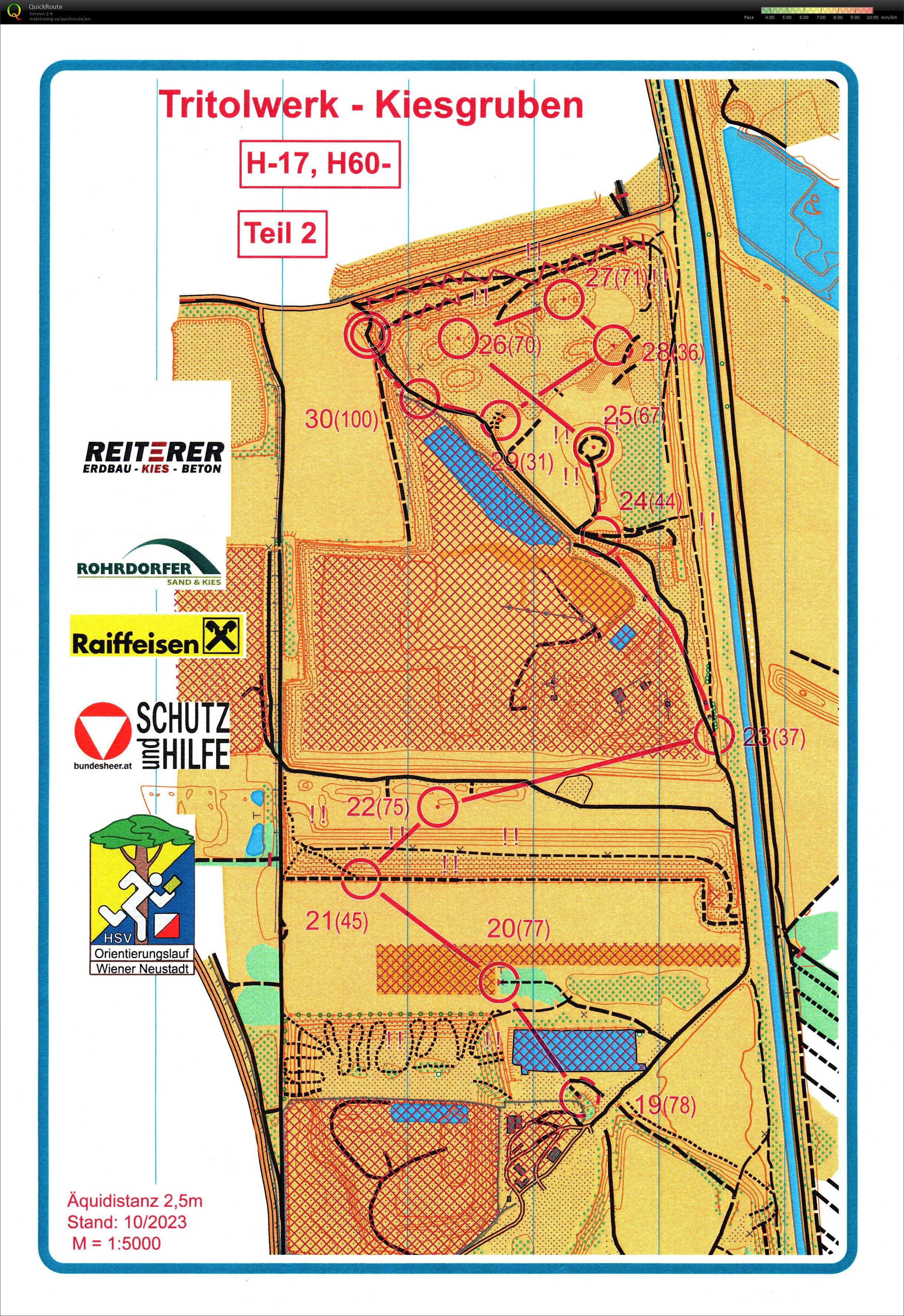 ÖM Sprint, 10. MTBO Austria Cup (2023-10-14)