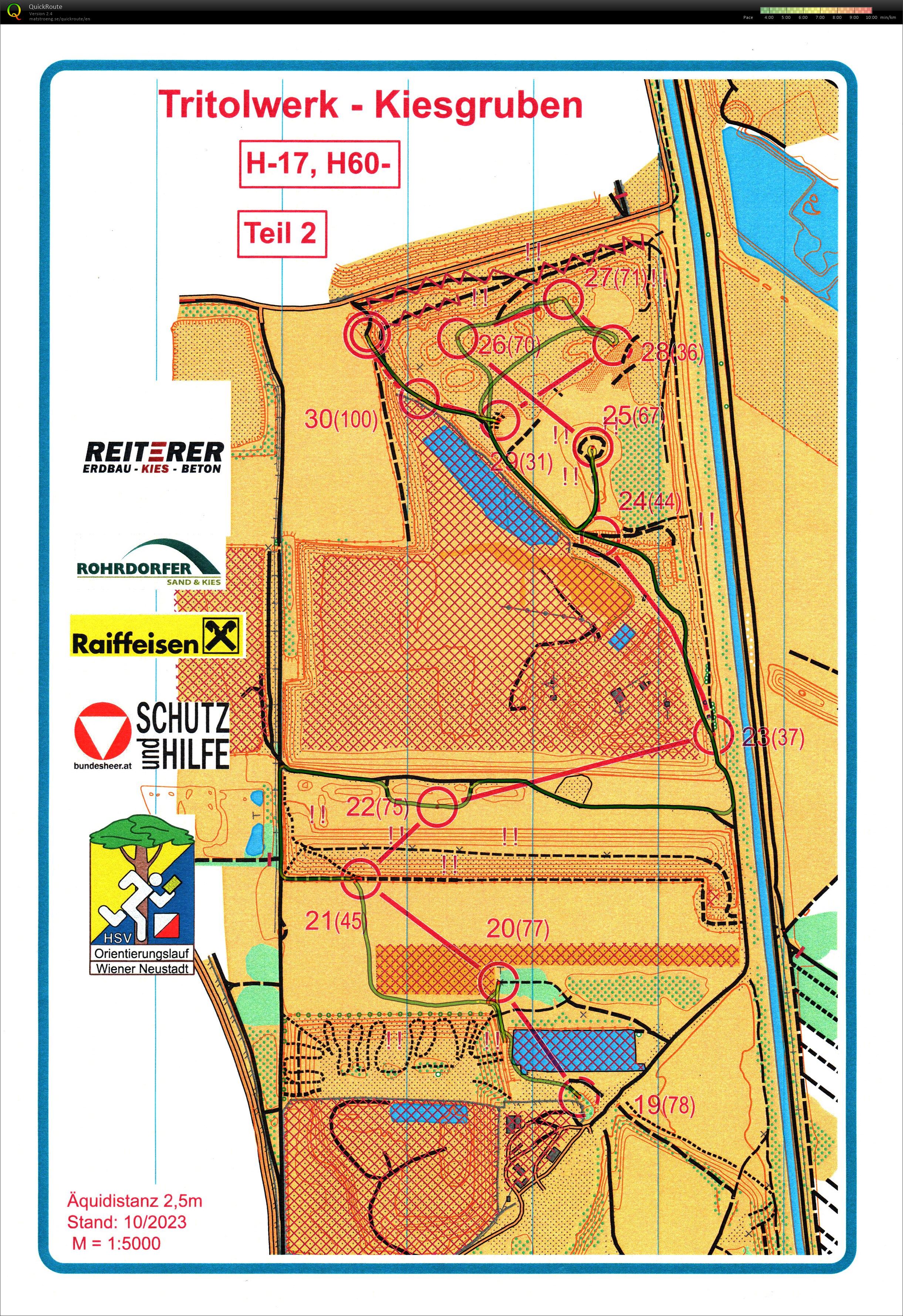 ÖM Sprint, 10. MTBO Austria Cup (2023-10-14)