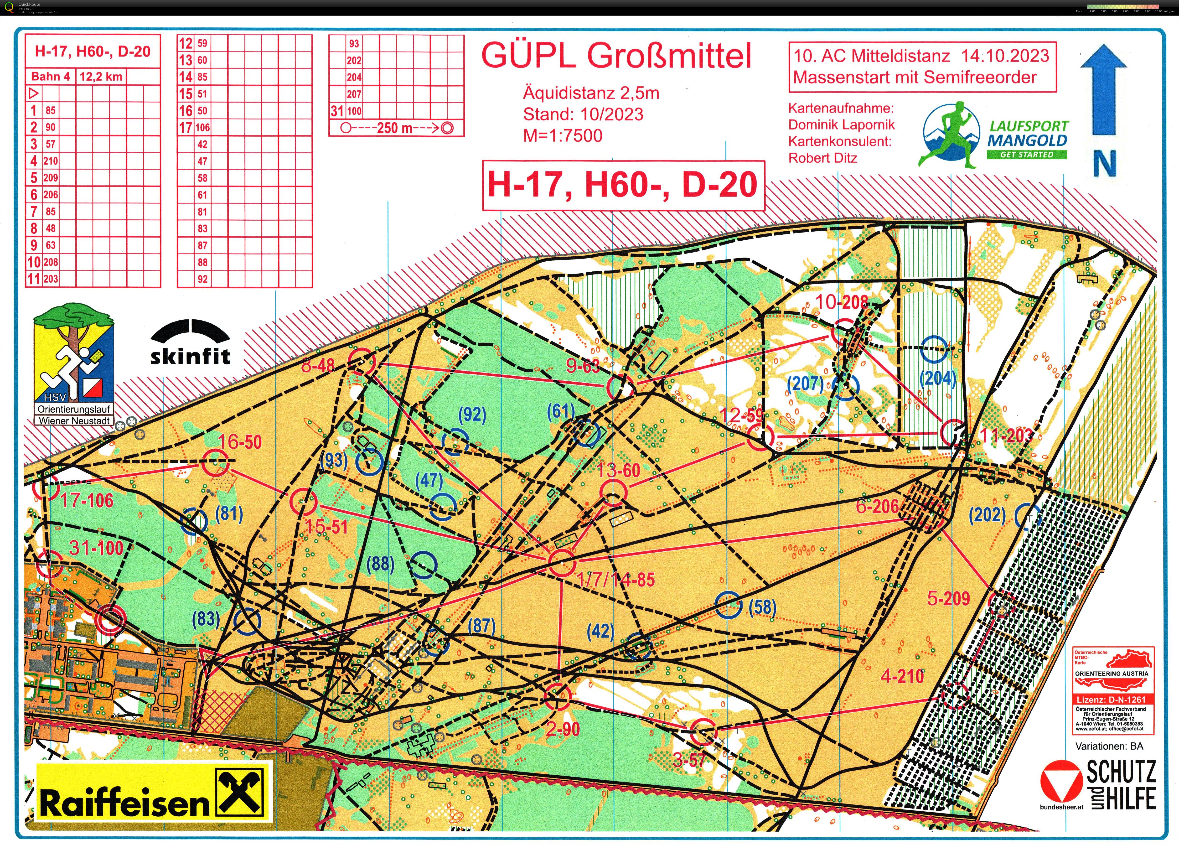 11. MTBO Austria Cup (2023-10-14)