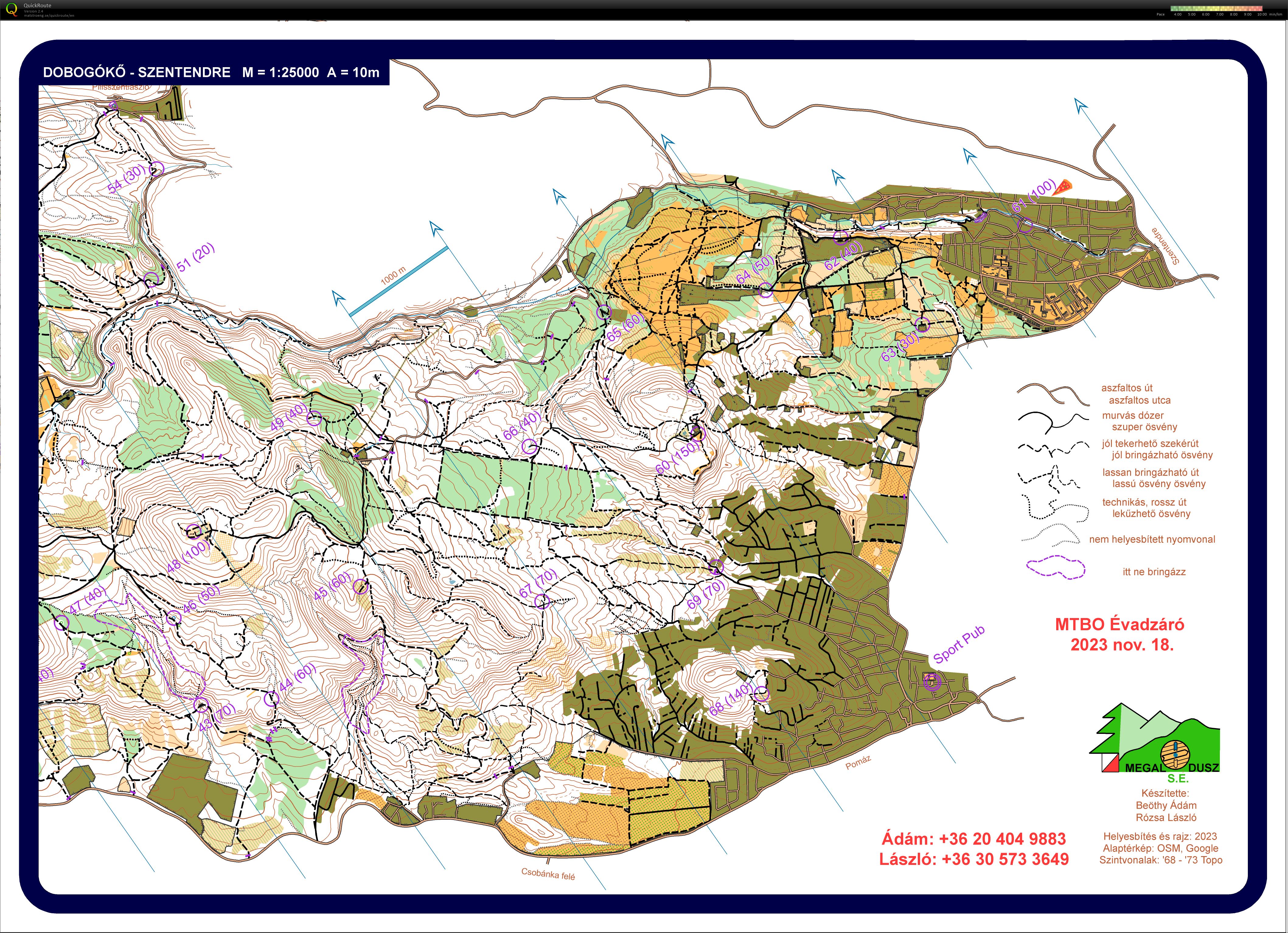 MTBO évzáró (2023-11-18)