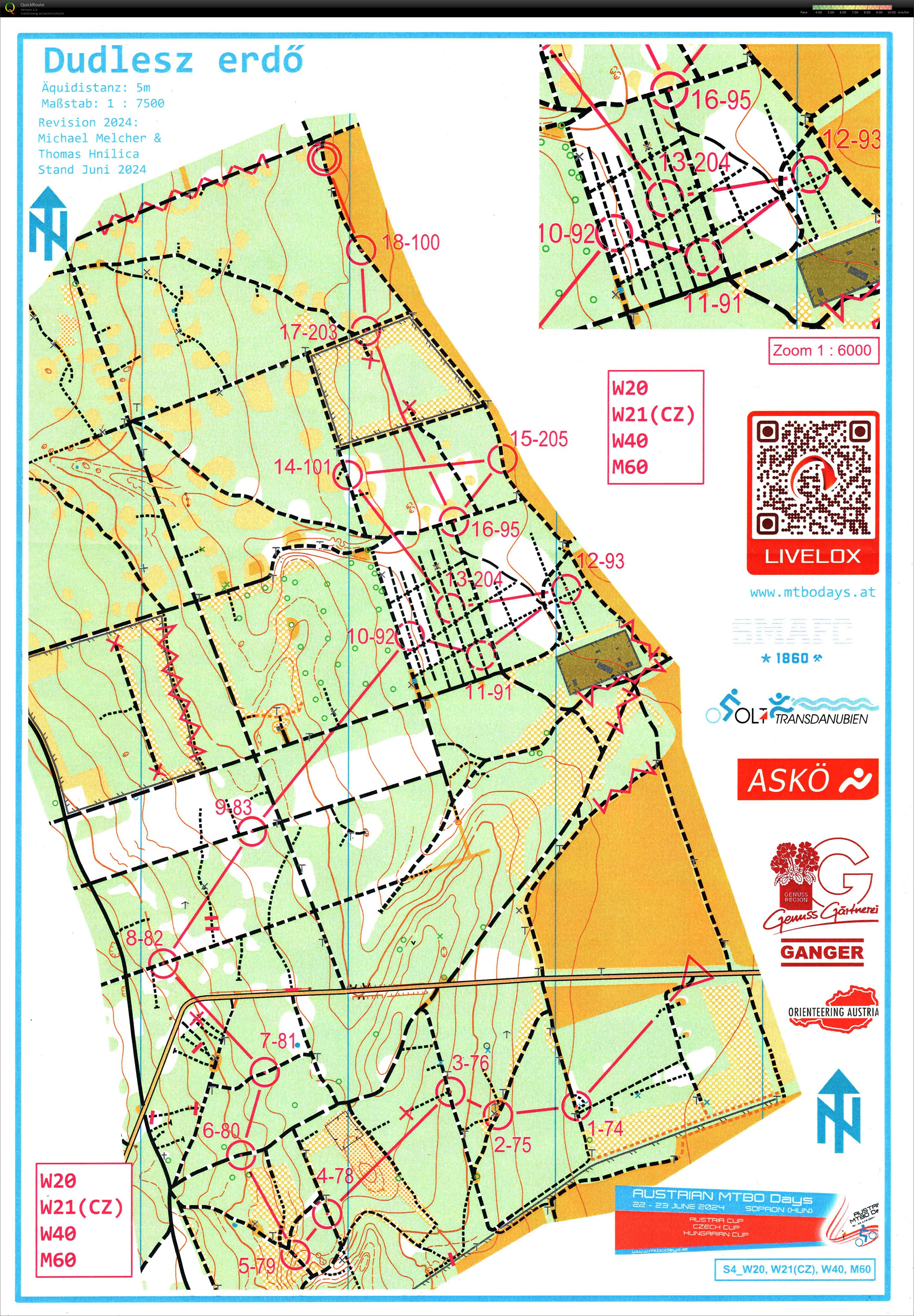 Austrian MTBO Days 2024 - Sprint (2024-06-22)