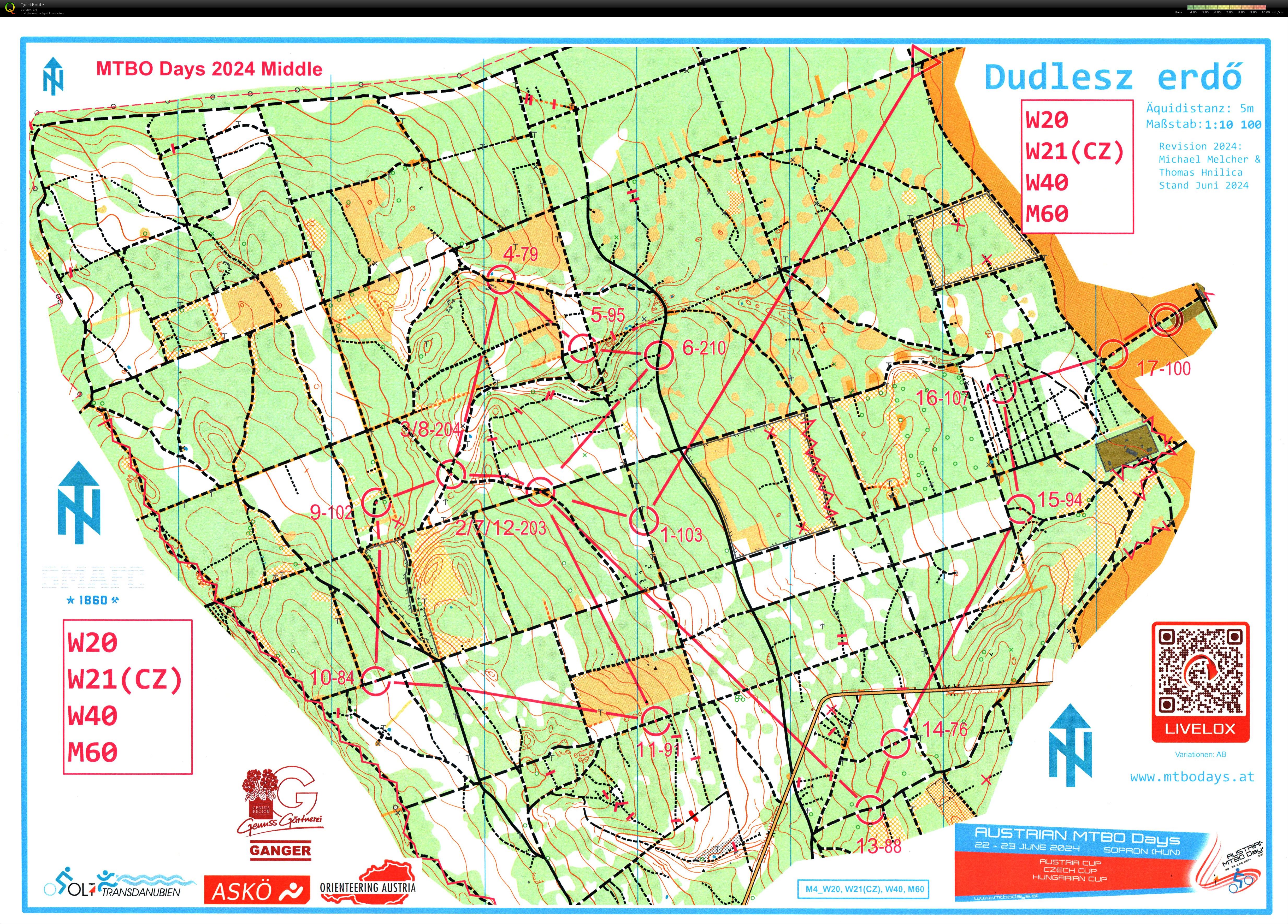 Austrian MTBO Days 2024 - Mass Start (2024-06-22)