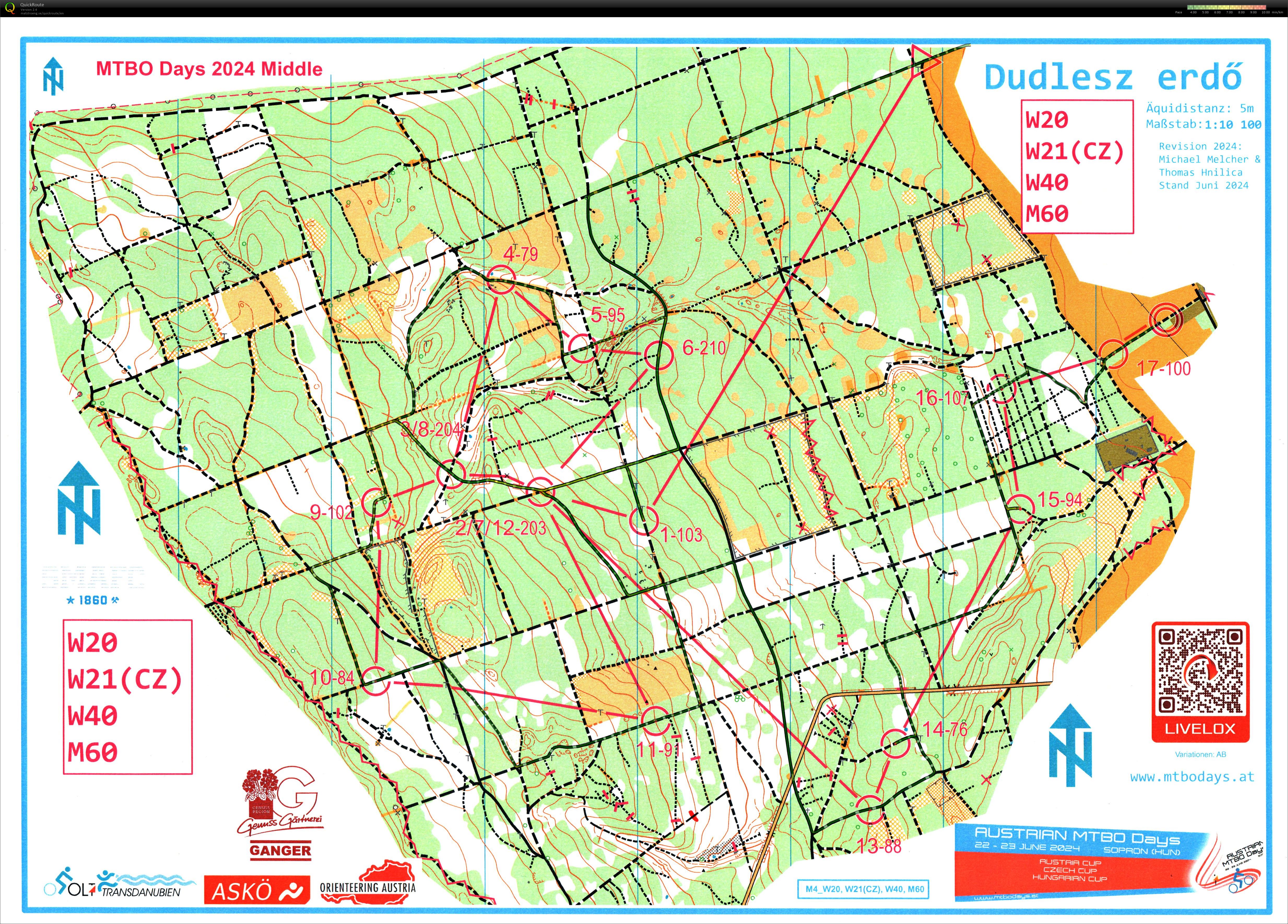 Austrian MTBO Days 2024 - Mass Start (2024-06-22)