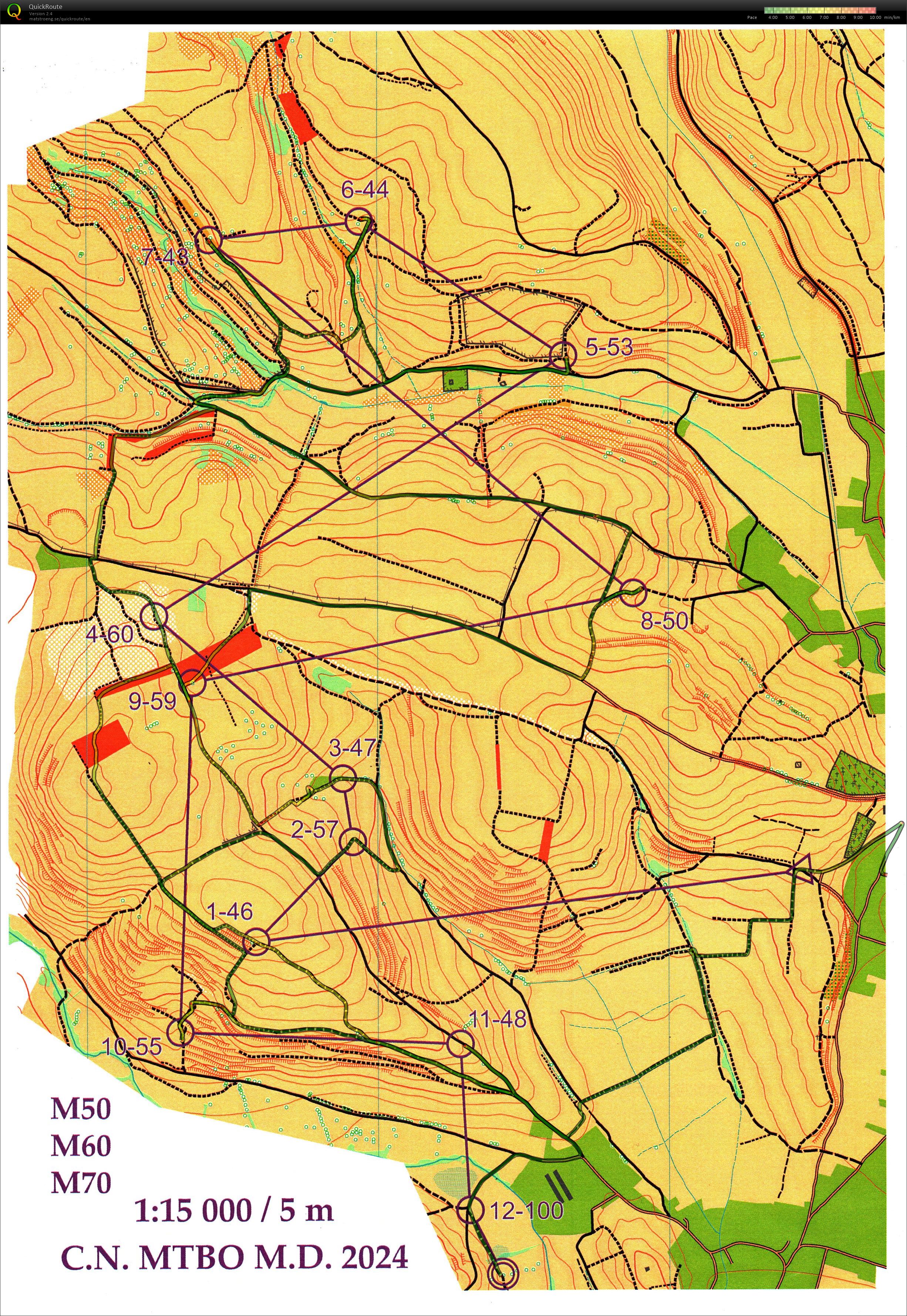 Székely Kupa MTBO Középtáv (2024-07-29)