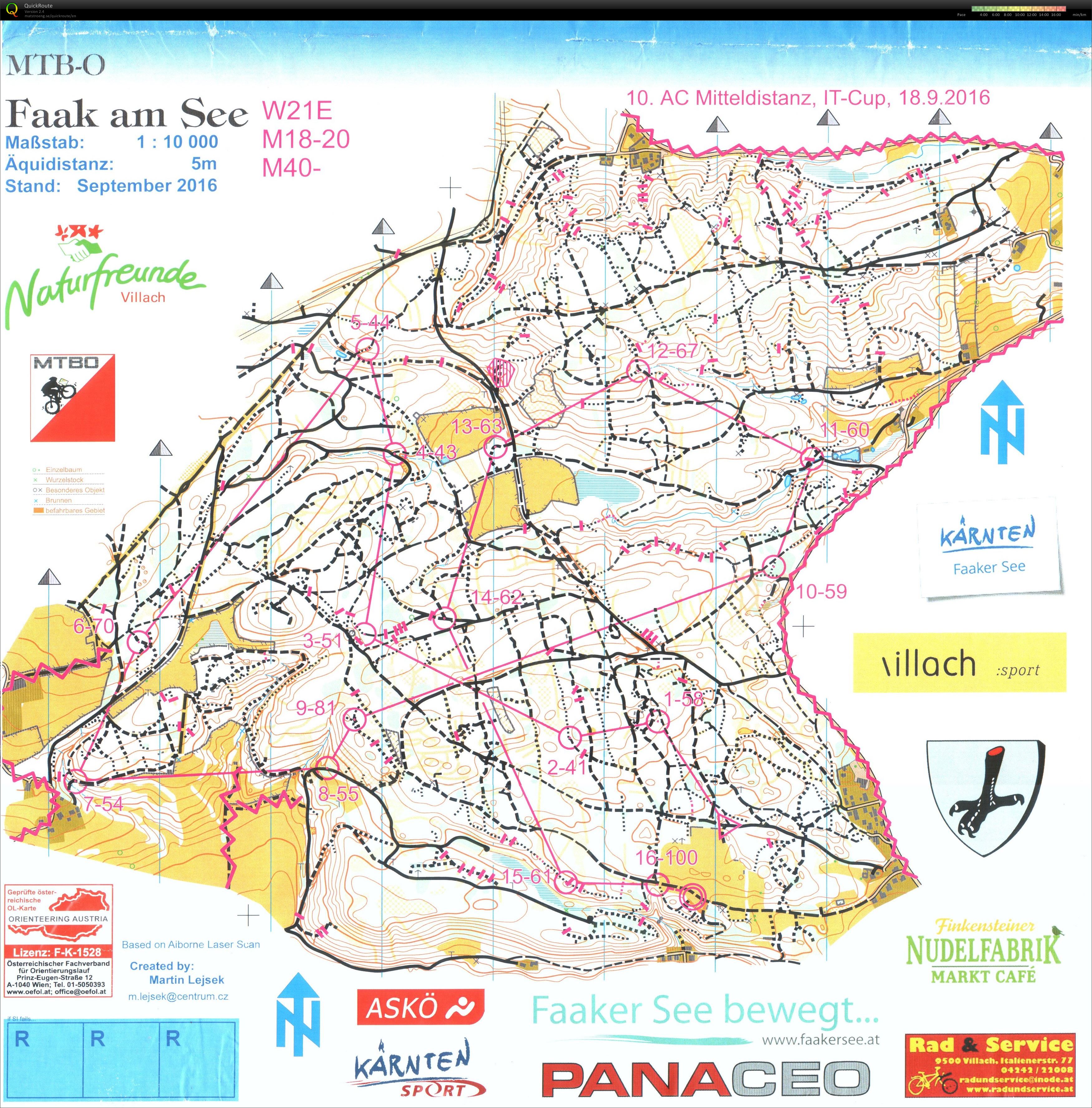 10. MTBO Austria Cup (2016-09-18)