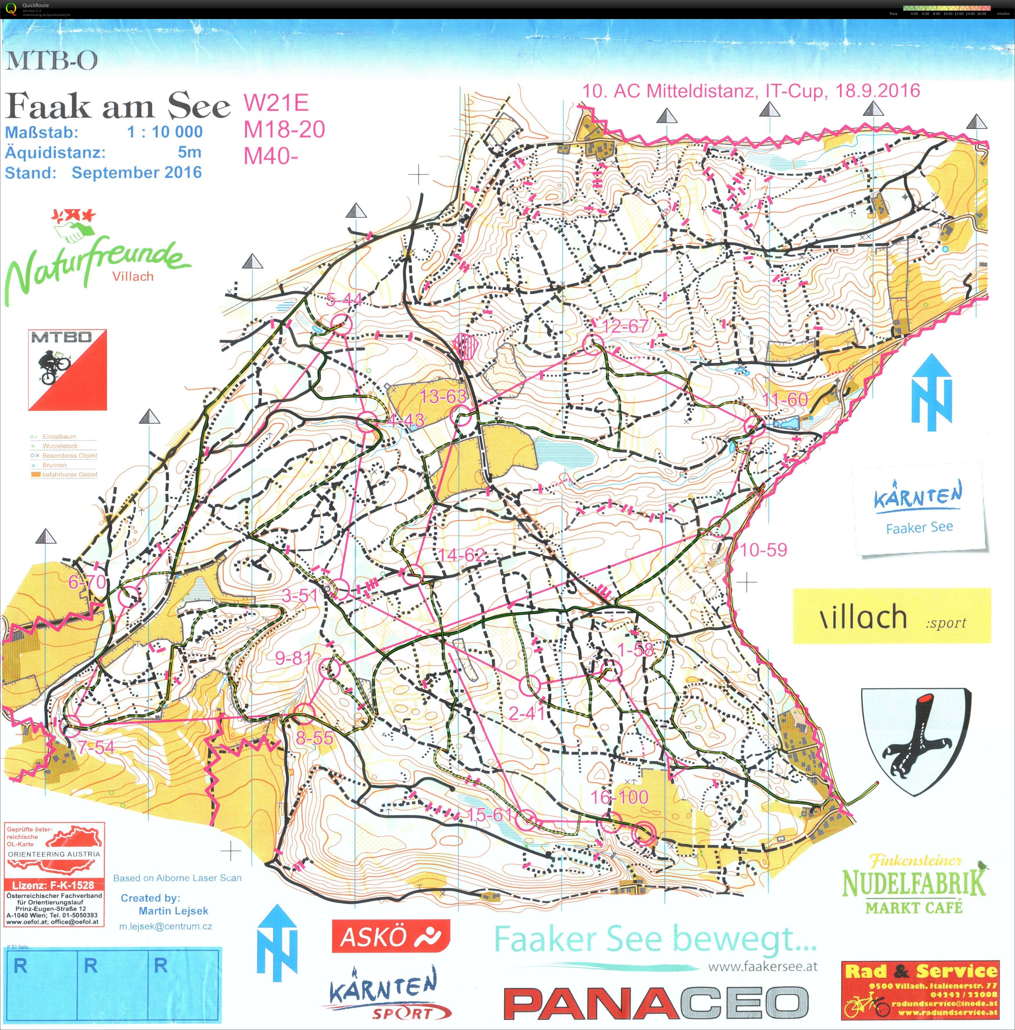 10. MTBO Austria Cup (2016-09-18)
