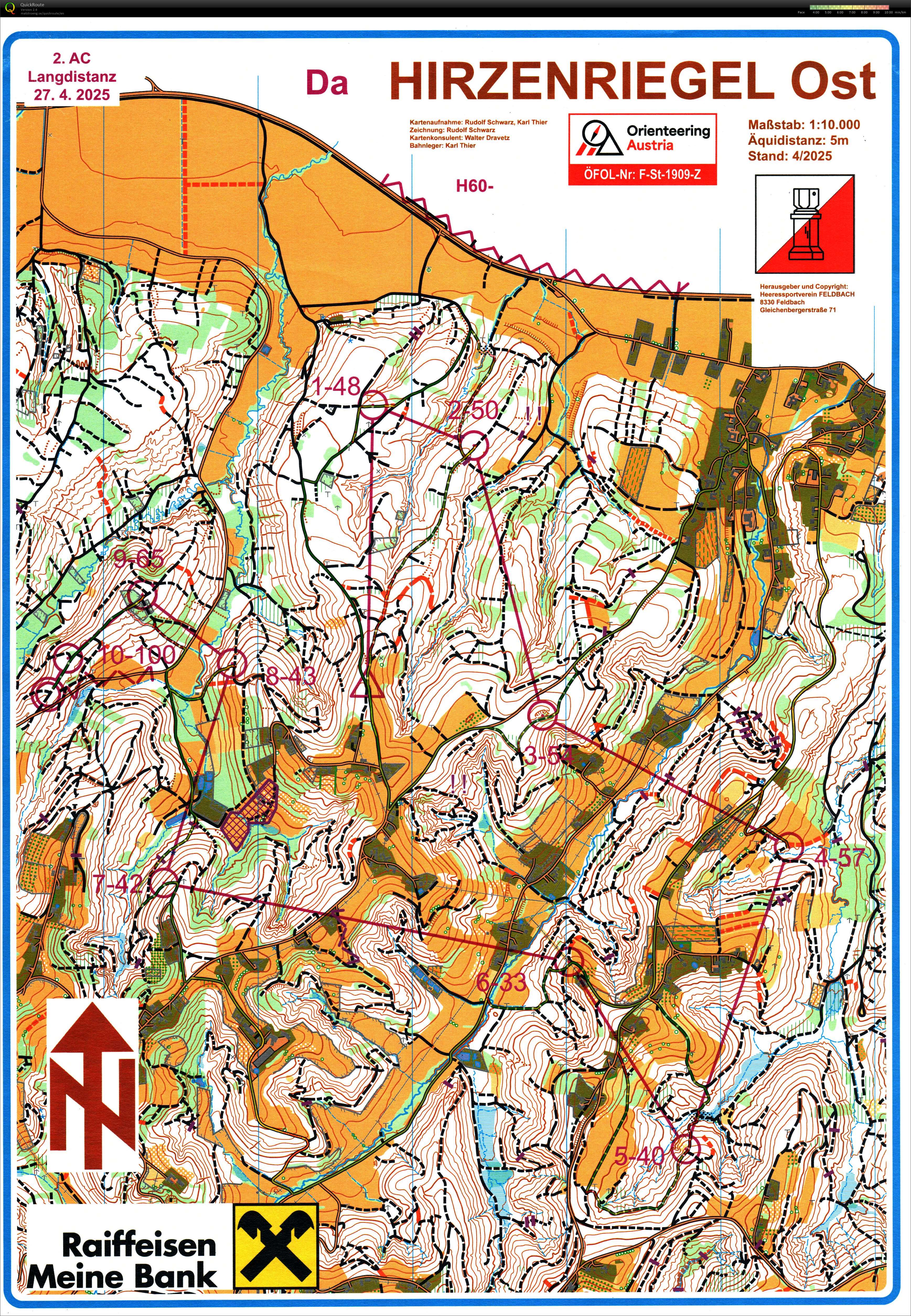 2. MTBO Austria Cup (2025-04-27)