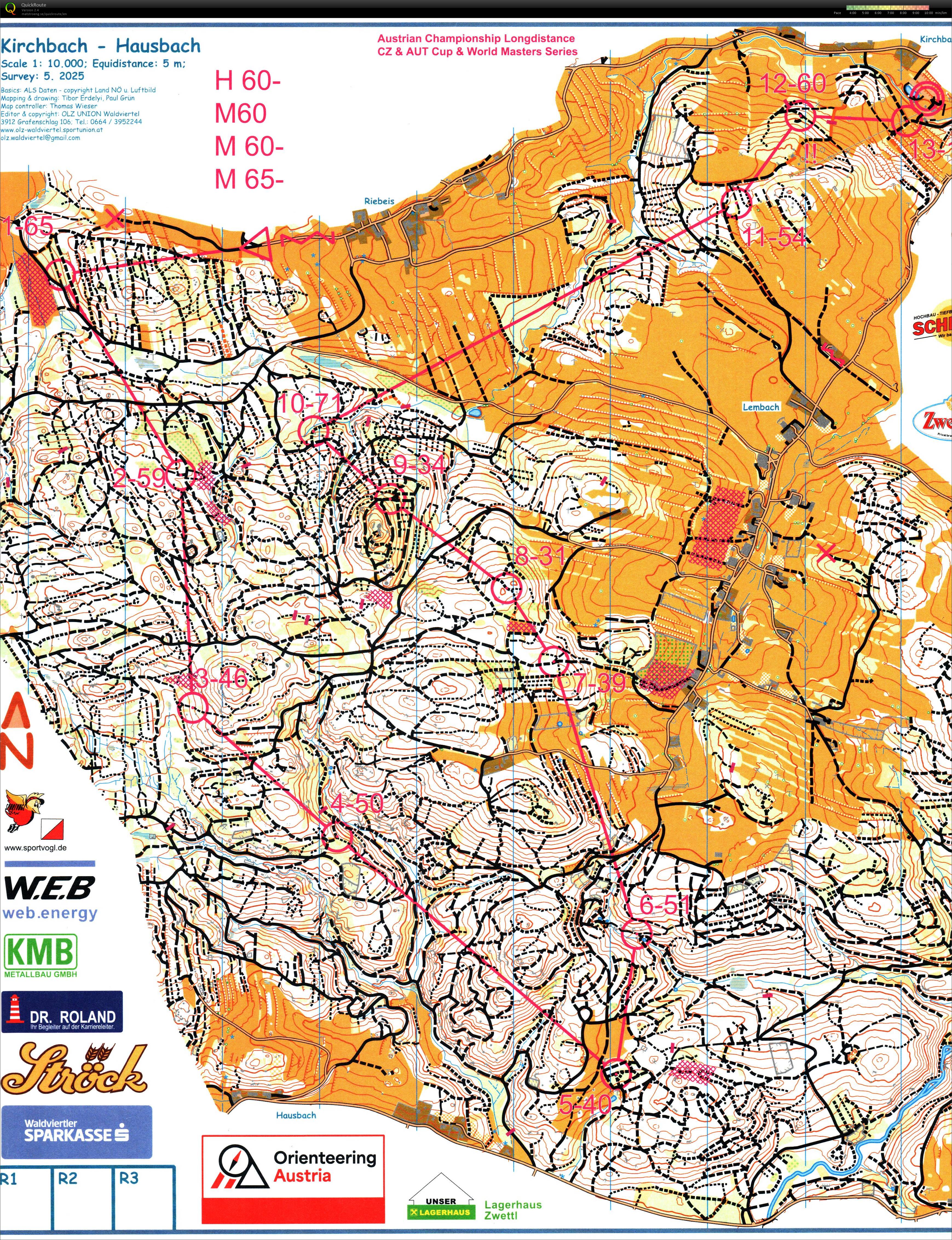 ÖM Langdistanz, 4. MTBO Austria Cup (15/06/2025)