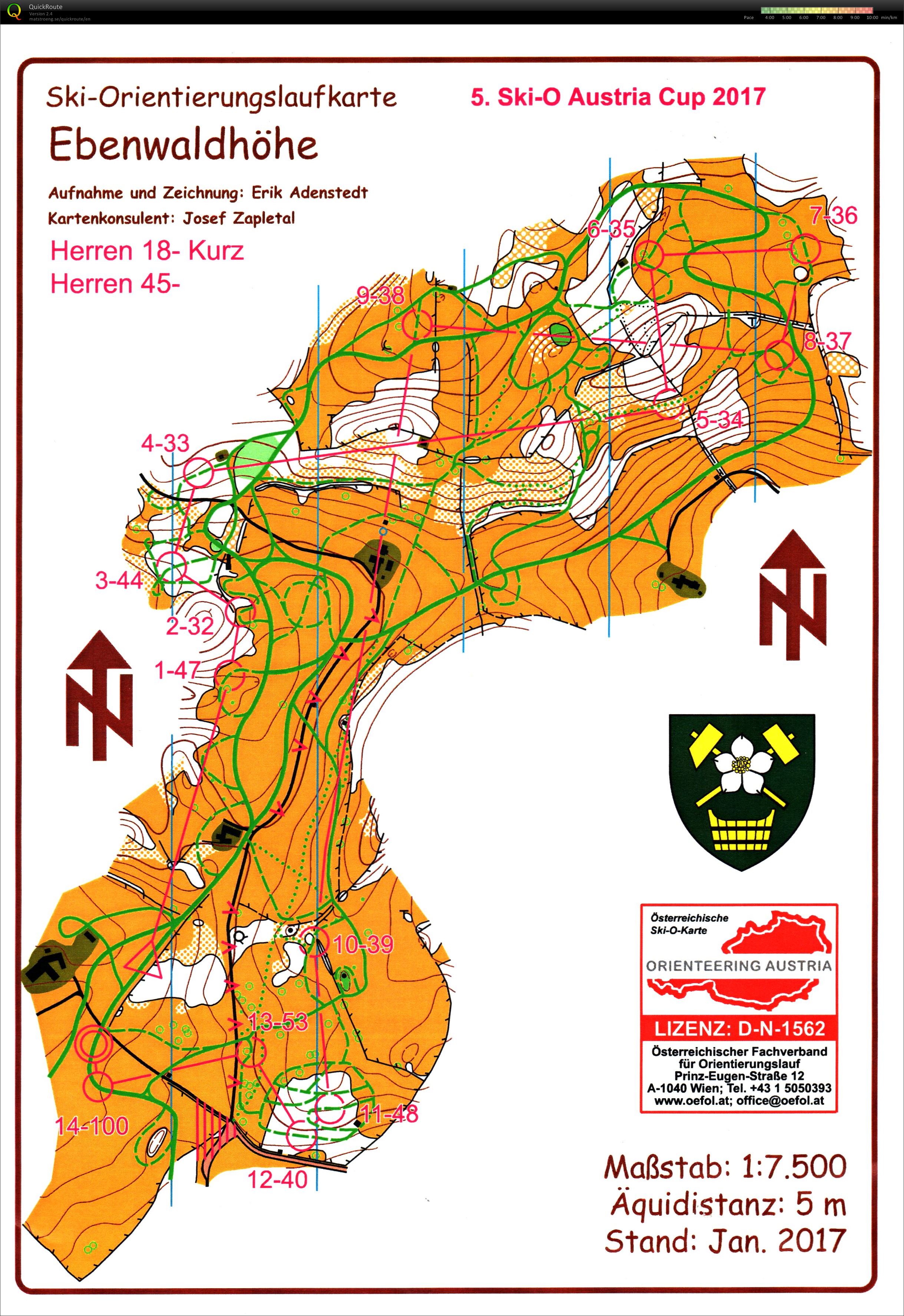 5. Ski-O Austria Cup (2017-01-29)