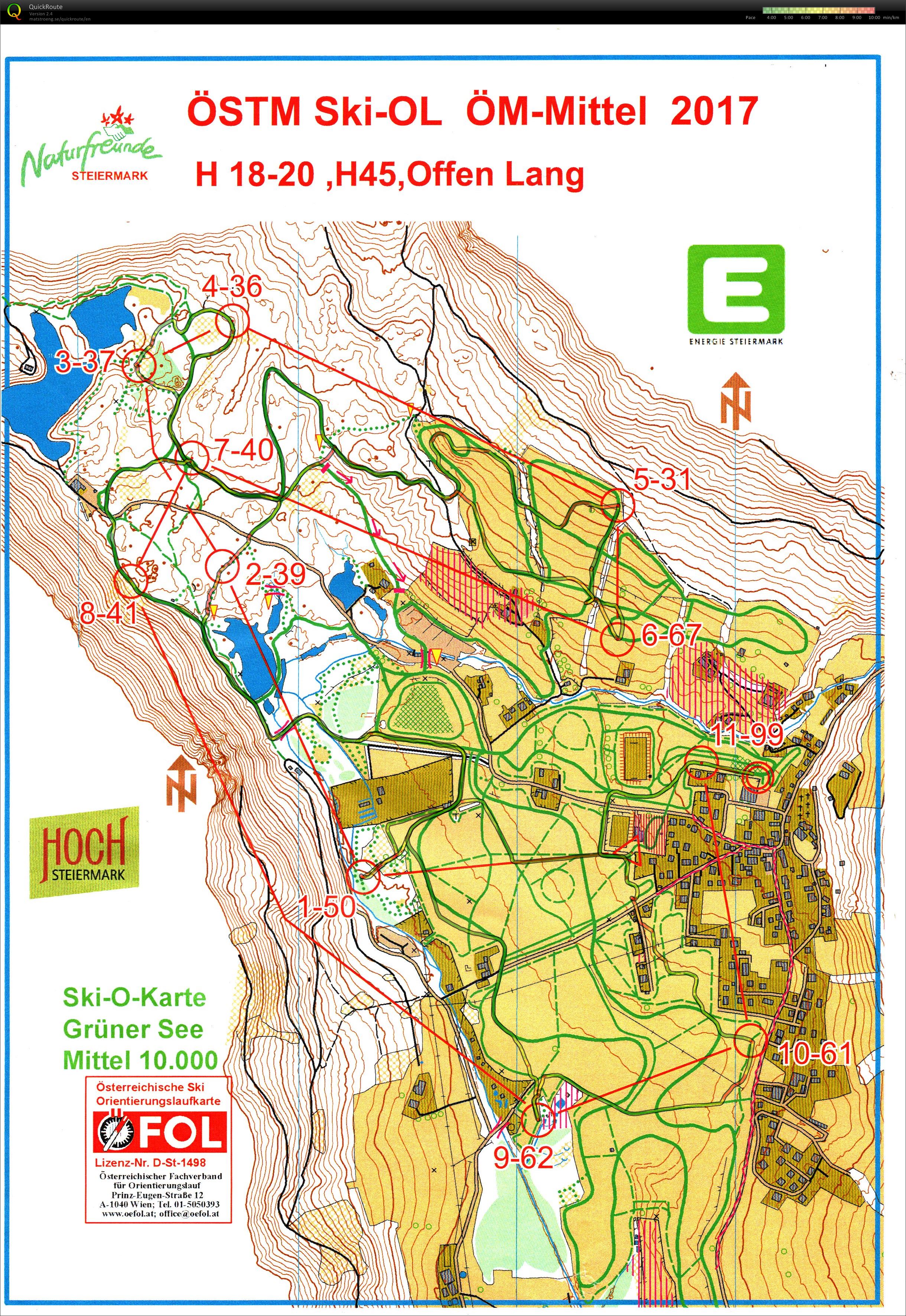 ÖM Mittel, 6. Ski-O Austria Cup (2017-02-18)
