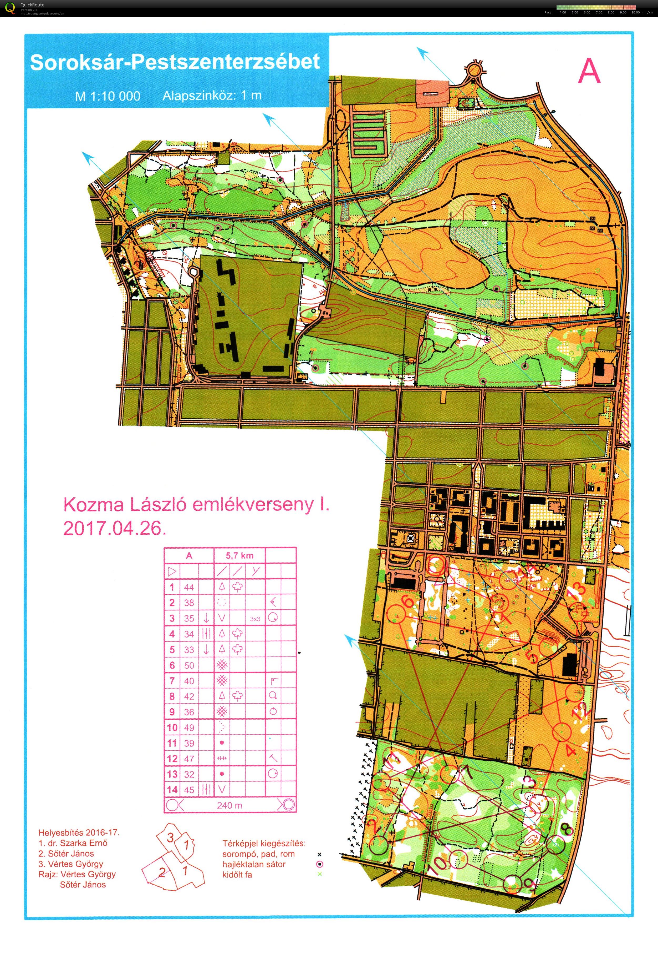 Kozma László emlékverseny I. (2017-04-26)