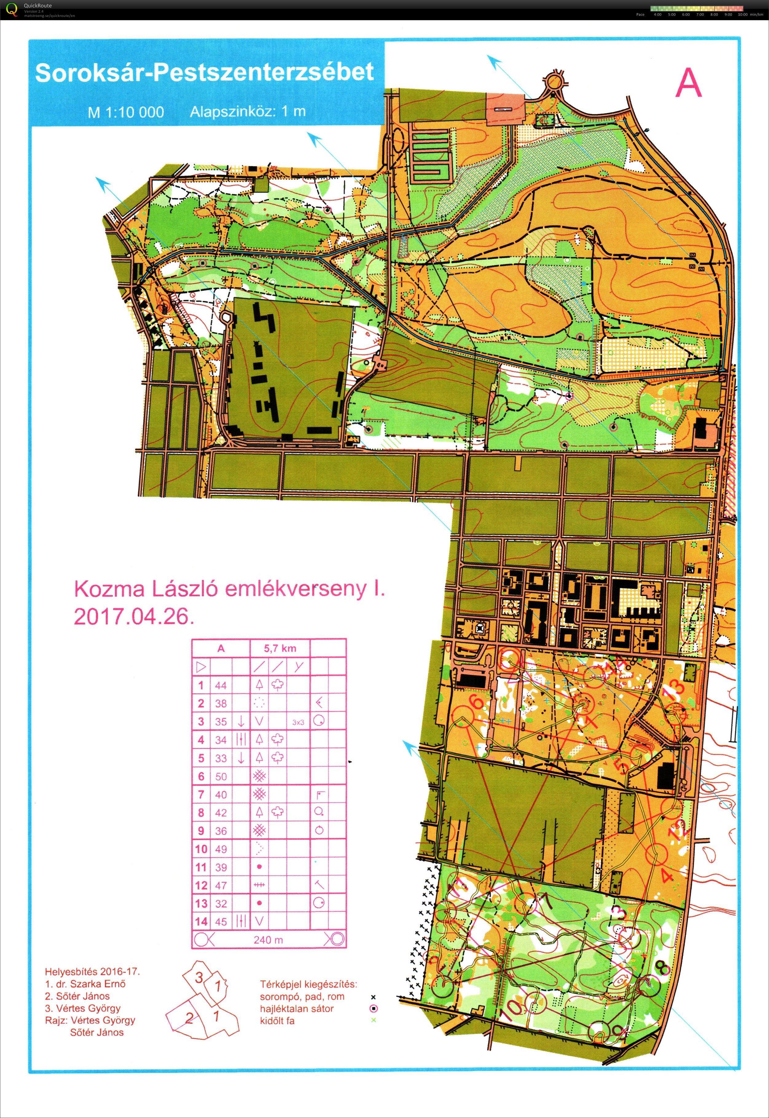 Kozma László emlékverseny I. (2017-04-26)