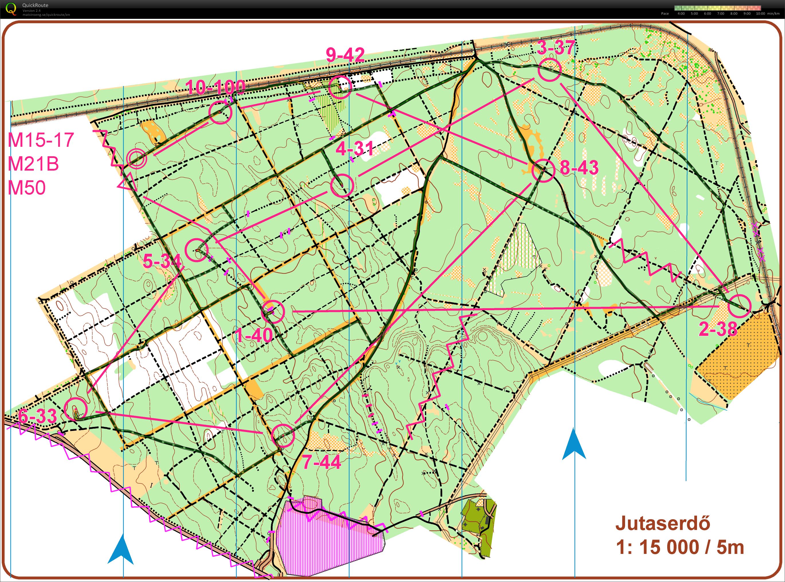 Pannon MTBO 2. nap (2017-04-30)