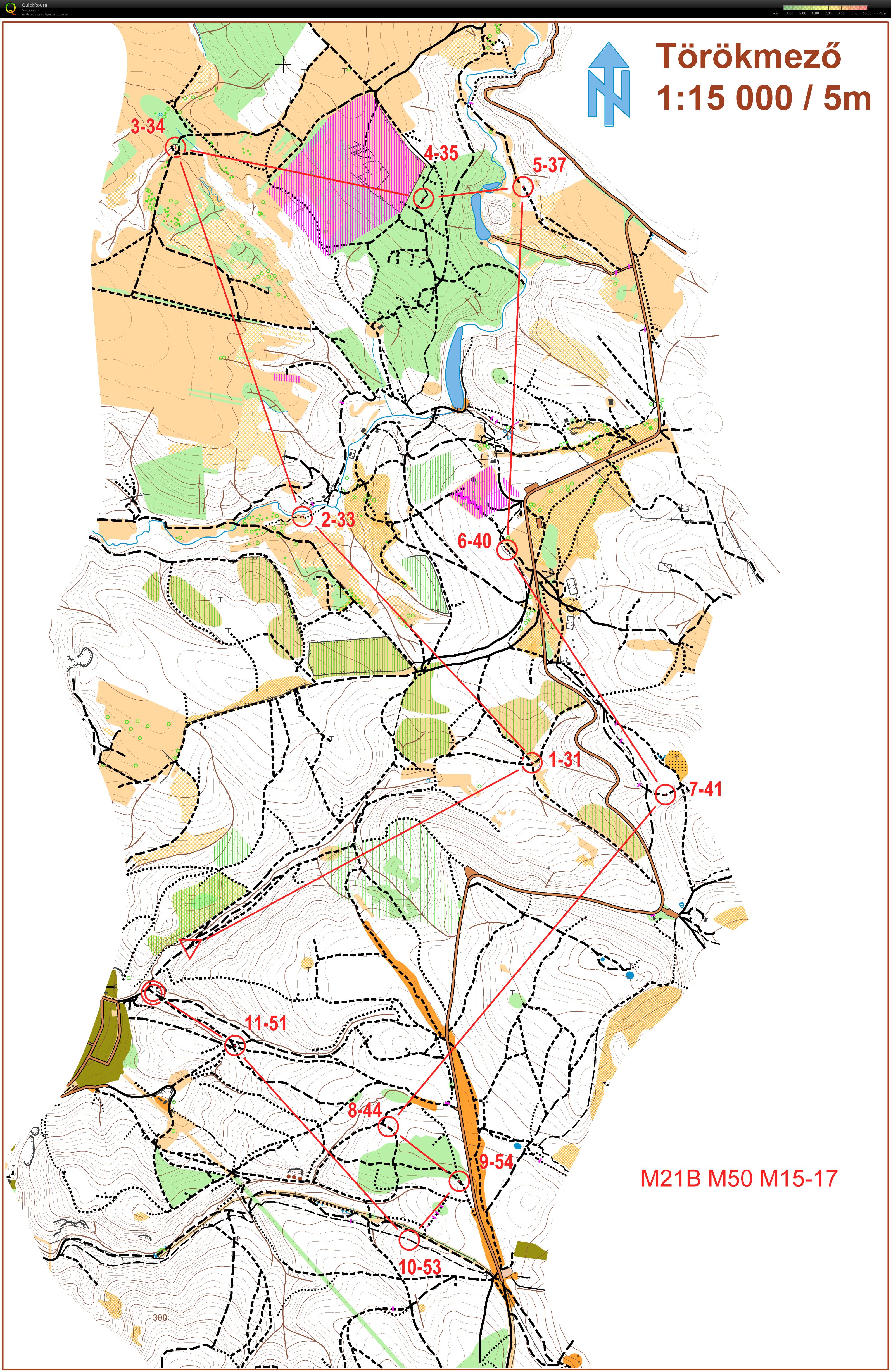 Zebegény MTBO Hosszútávú Országos Bajnokság (2017-07-22)