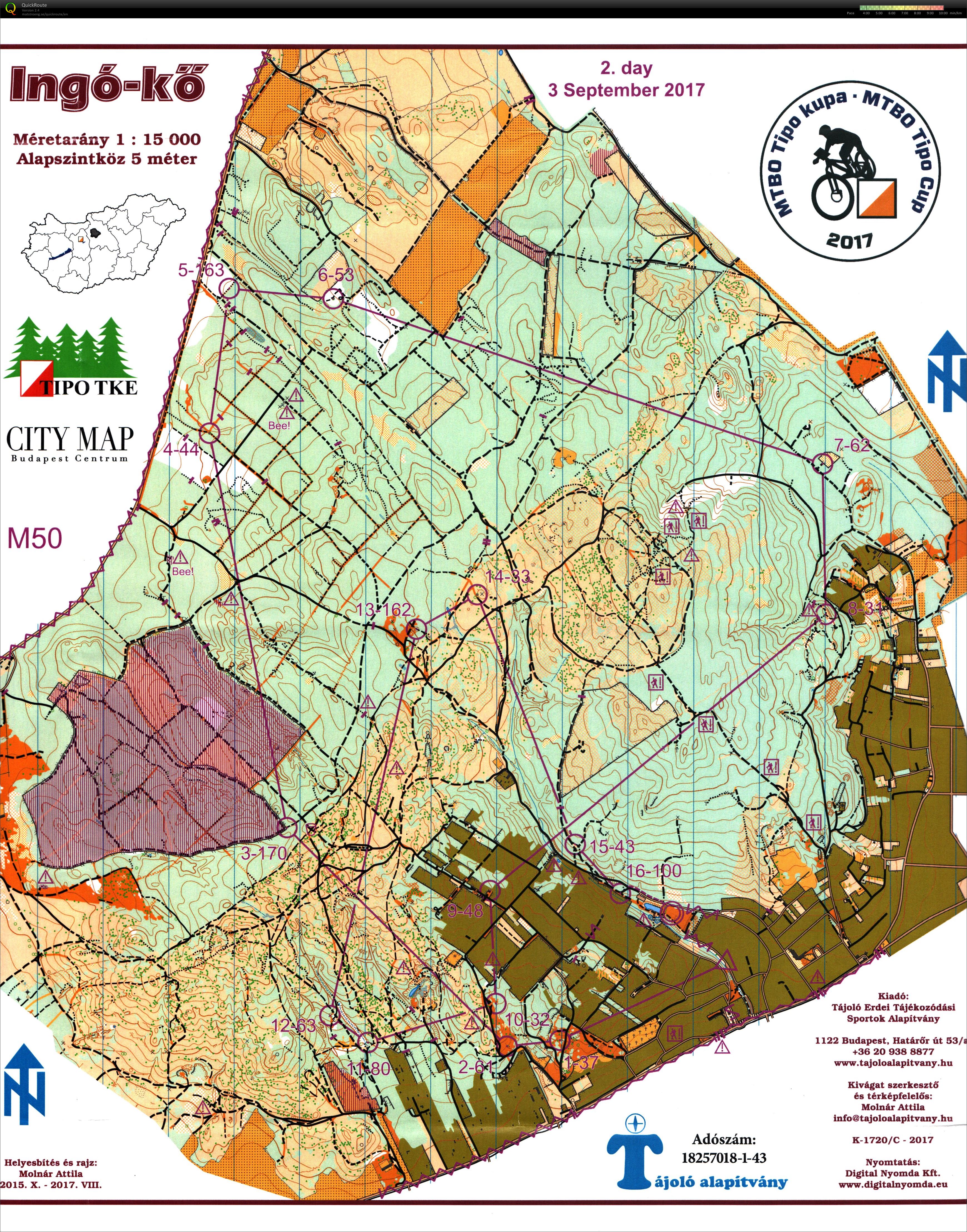 MTBO Tipo Kupa 2. nap (2017-09-03)