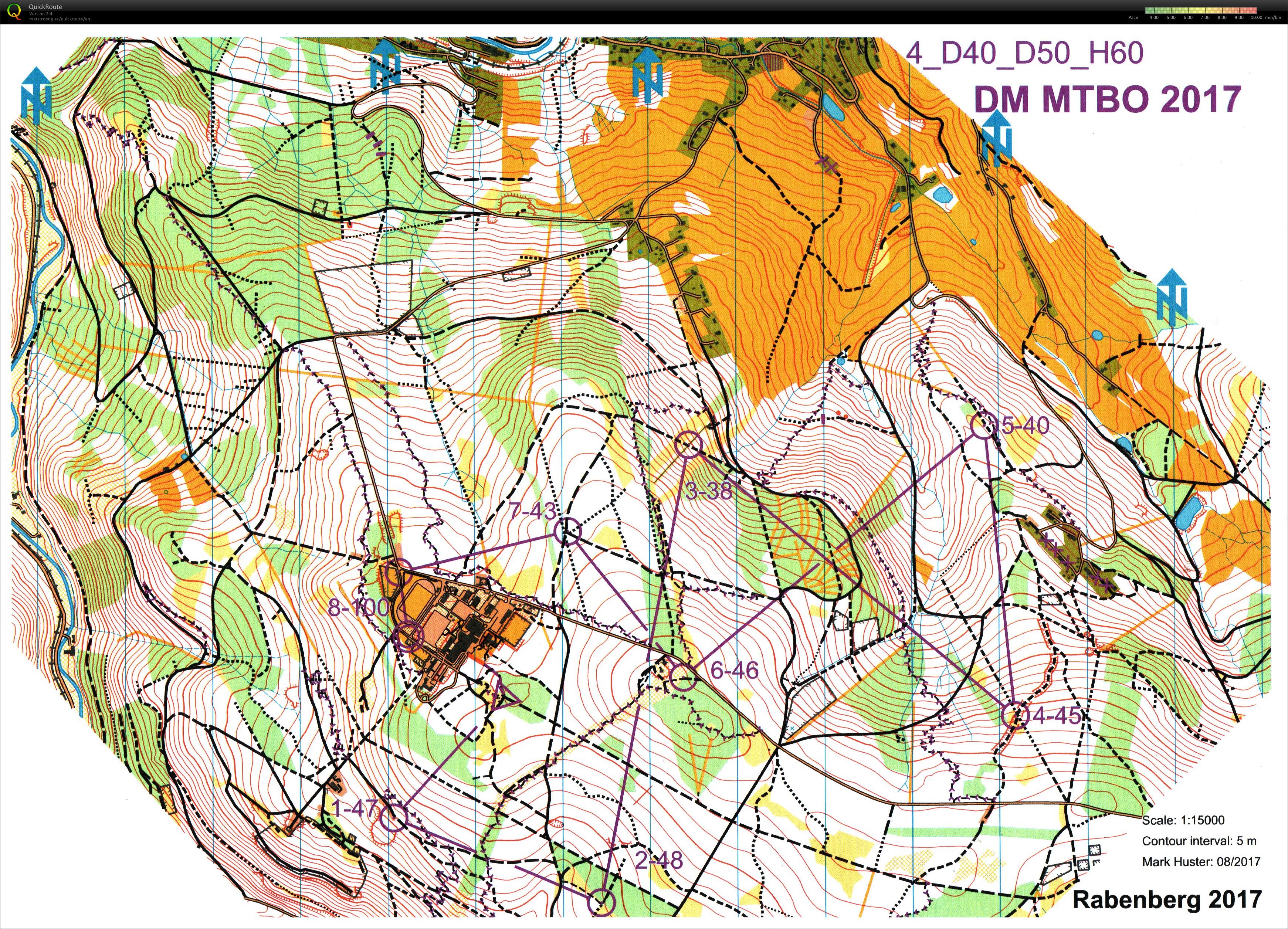 MTBO Deutschland-Cup - Long (2017-10-07)