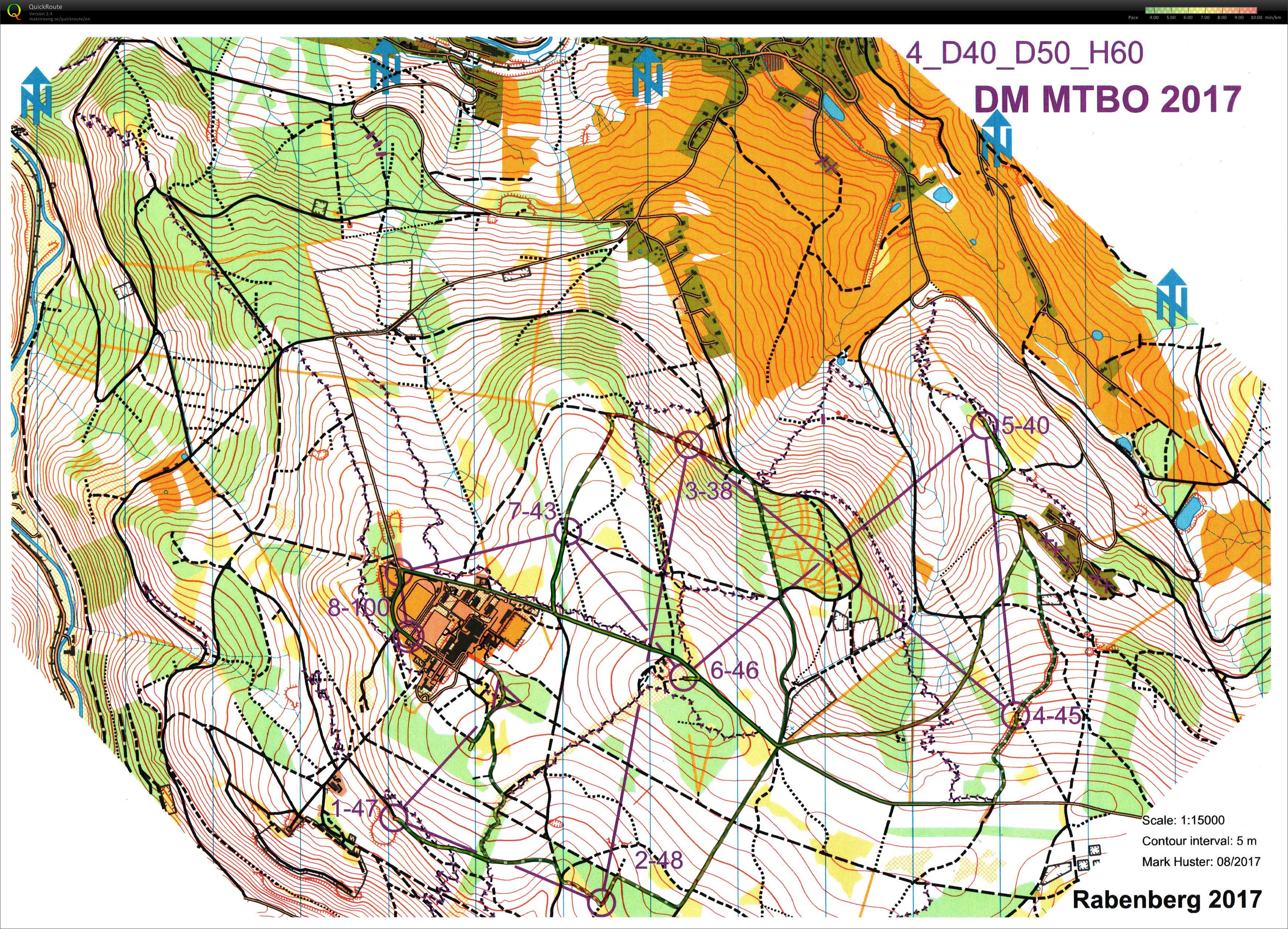 MTBO Deutschland-Cup - Long (2017-10-07)