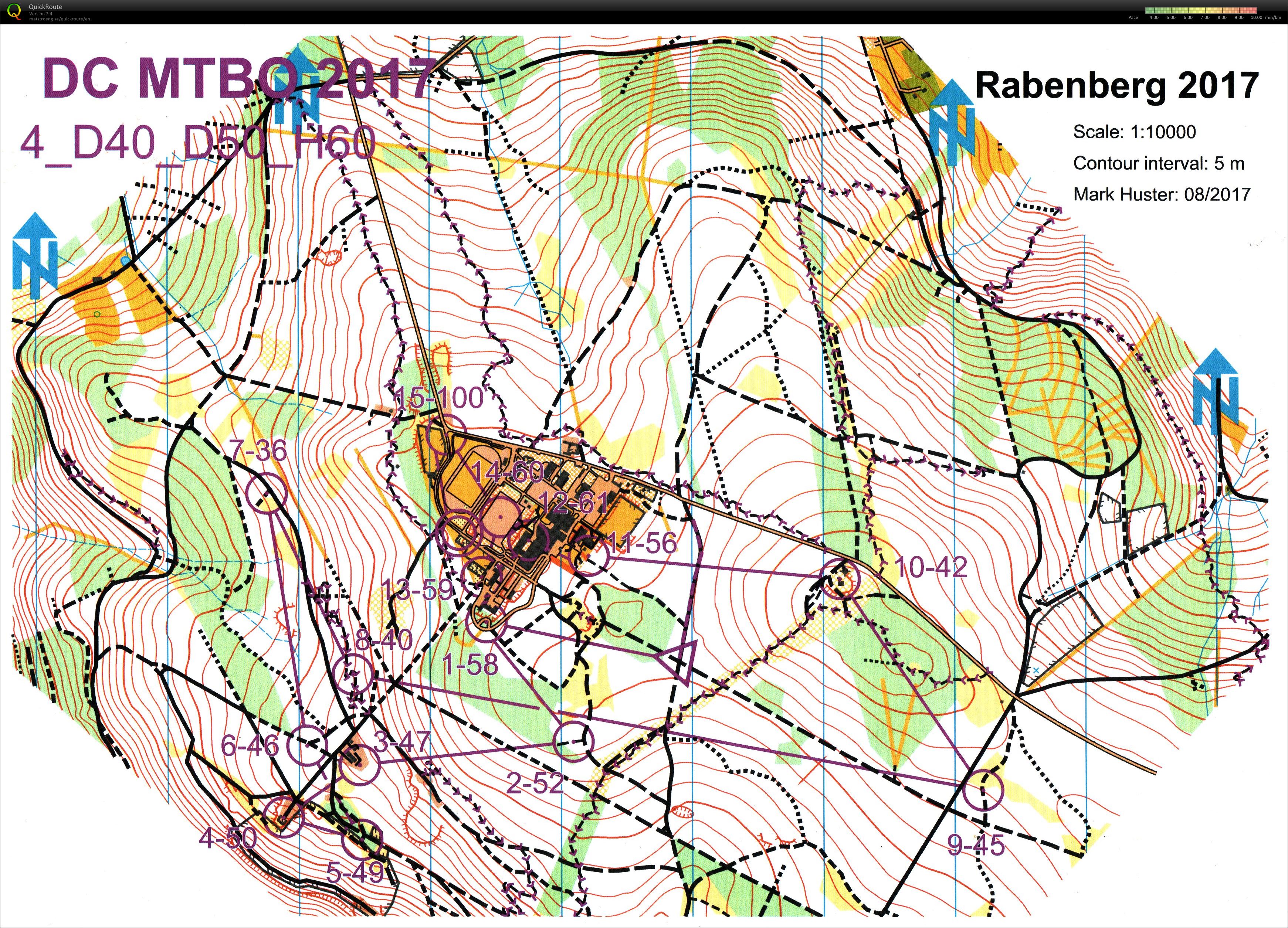 MTBO Deutschland-Cup - Middle (2017-10-08)