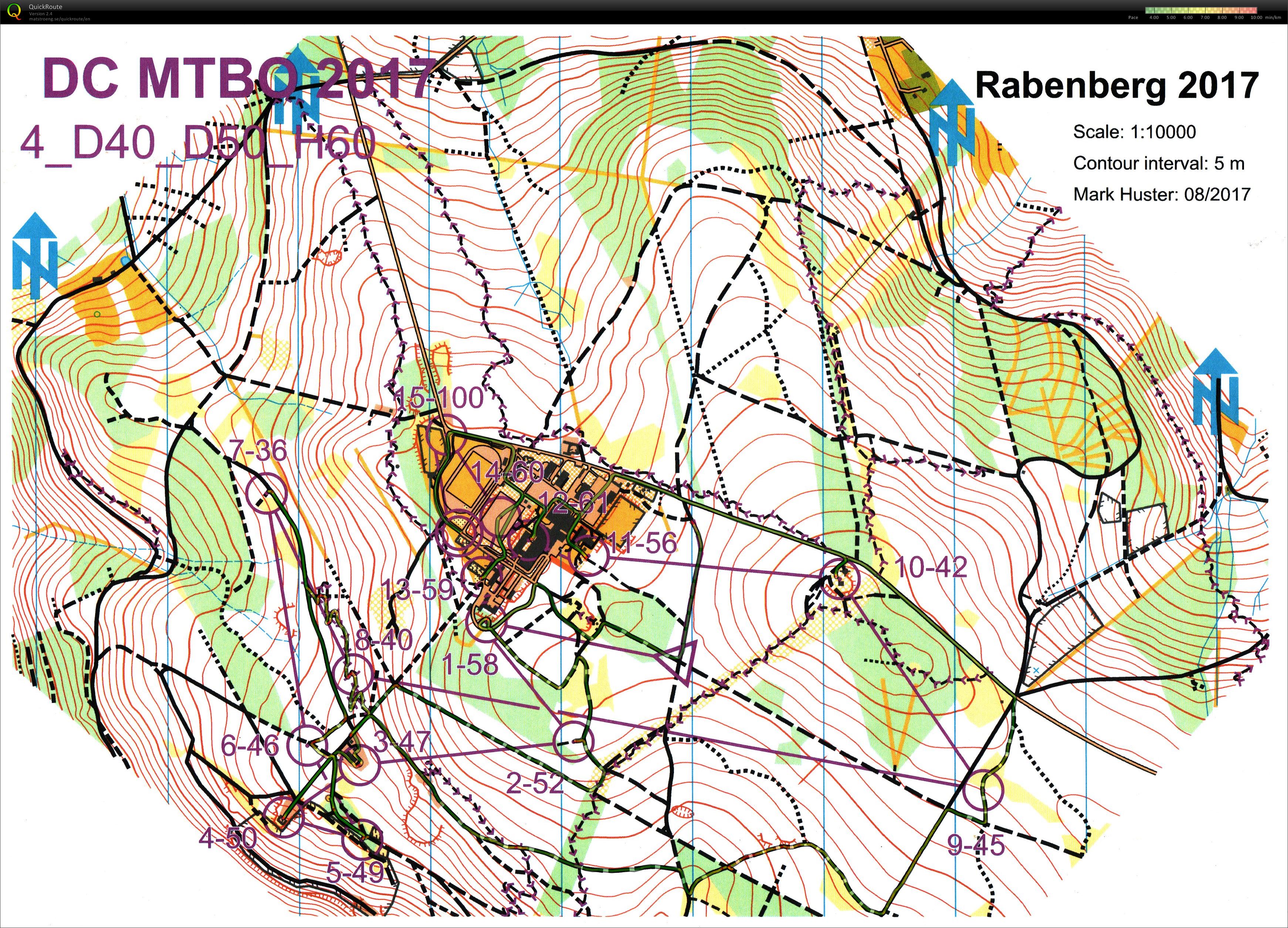 MTBO Deutschland-Cup - Middle (2017-10-08)