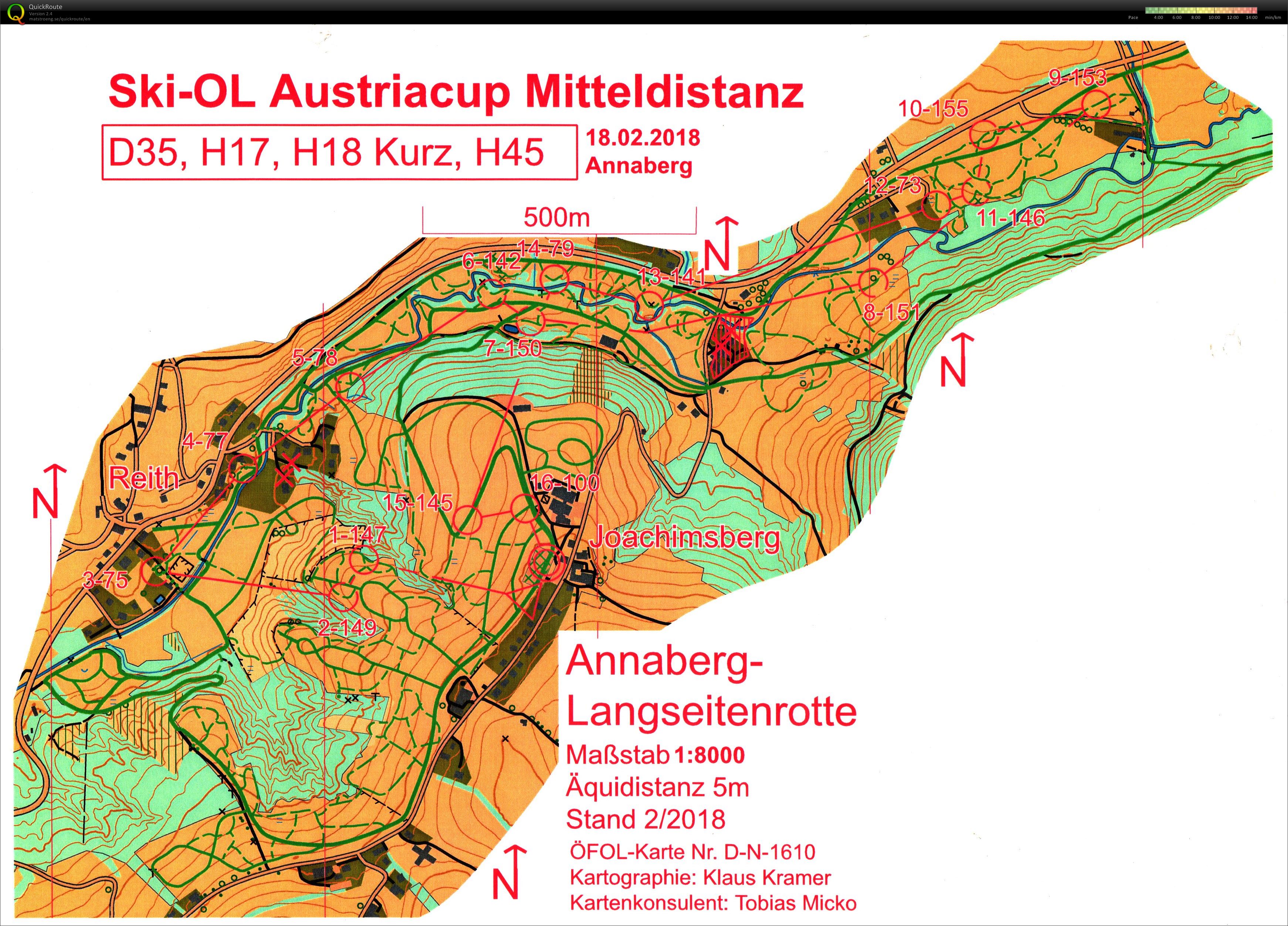 9. Ski-O Austria Cup (18/02/2018)