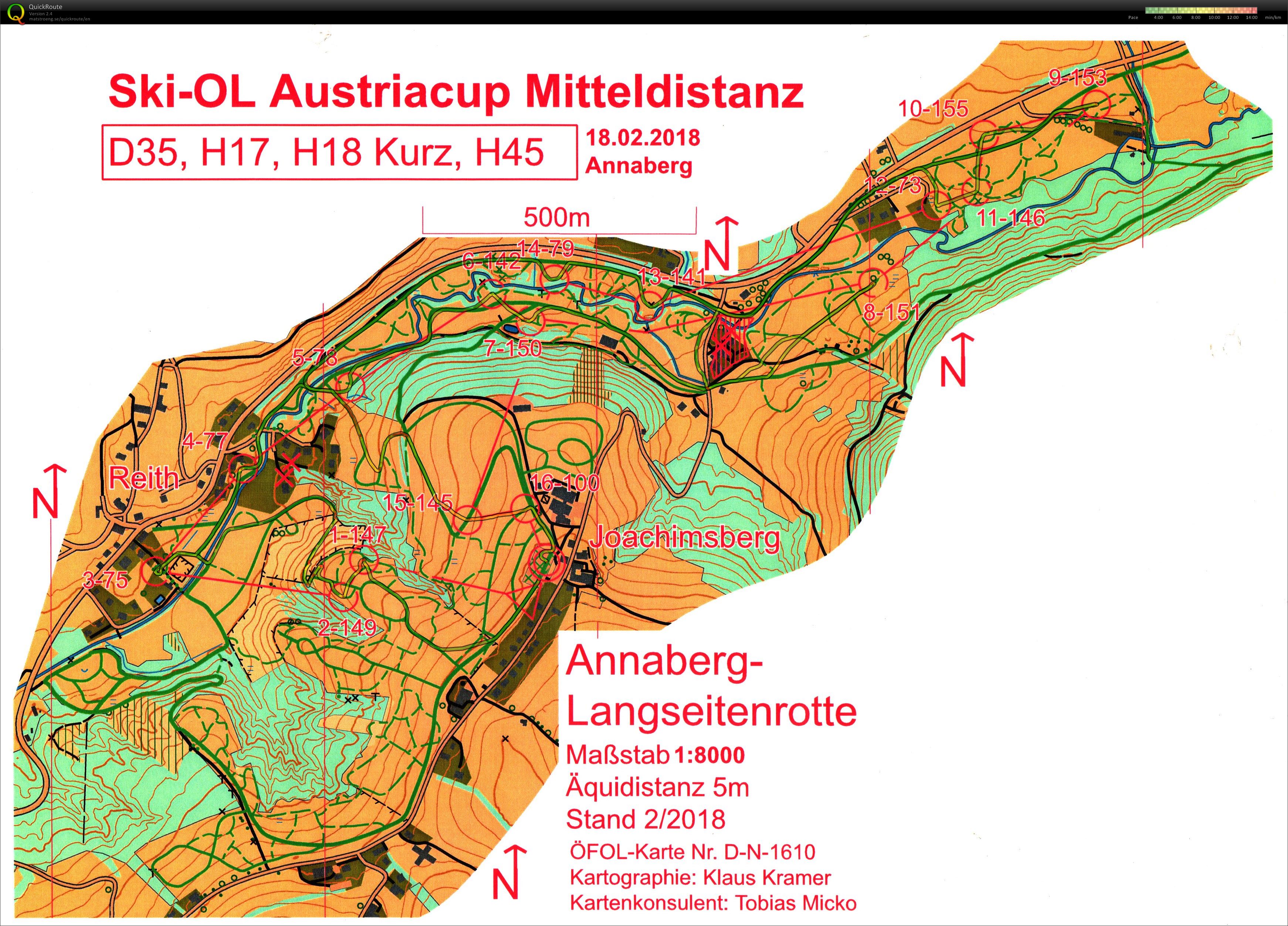 9. Ski-O Austria Cup (18.02.2018)