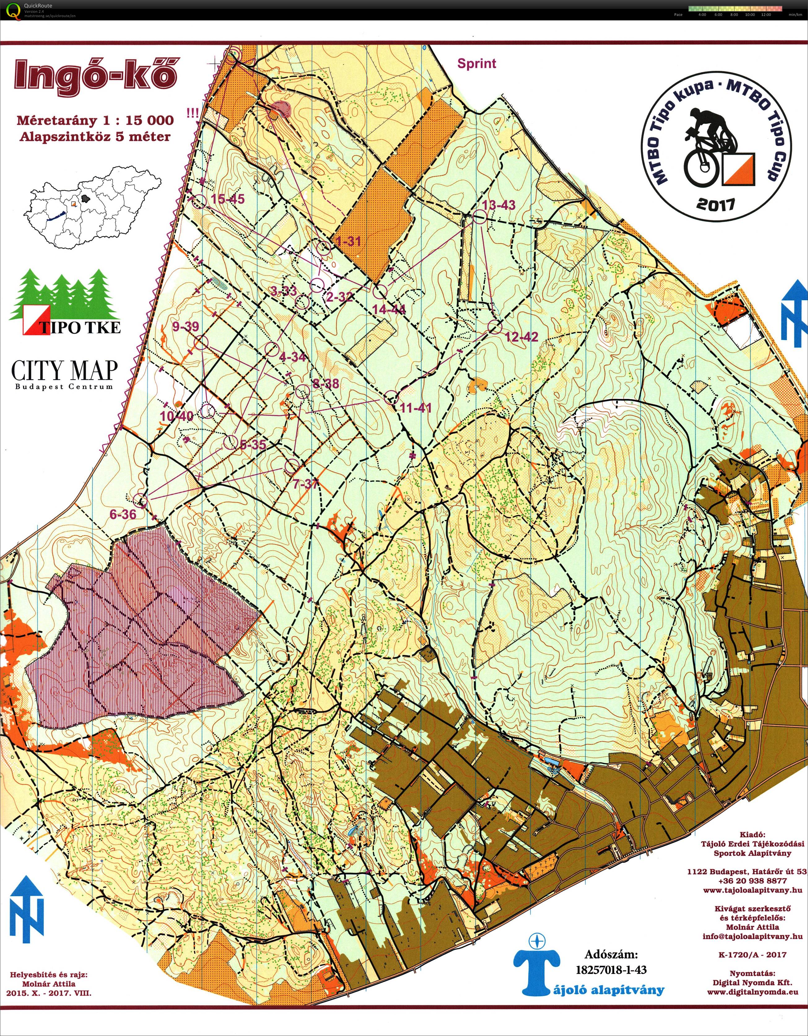 MTBO edzőtábor (25-03-2018)