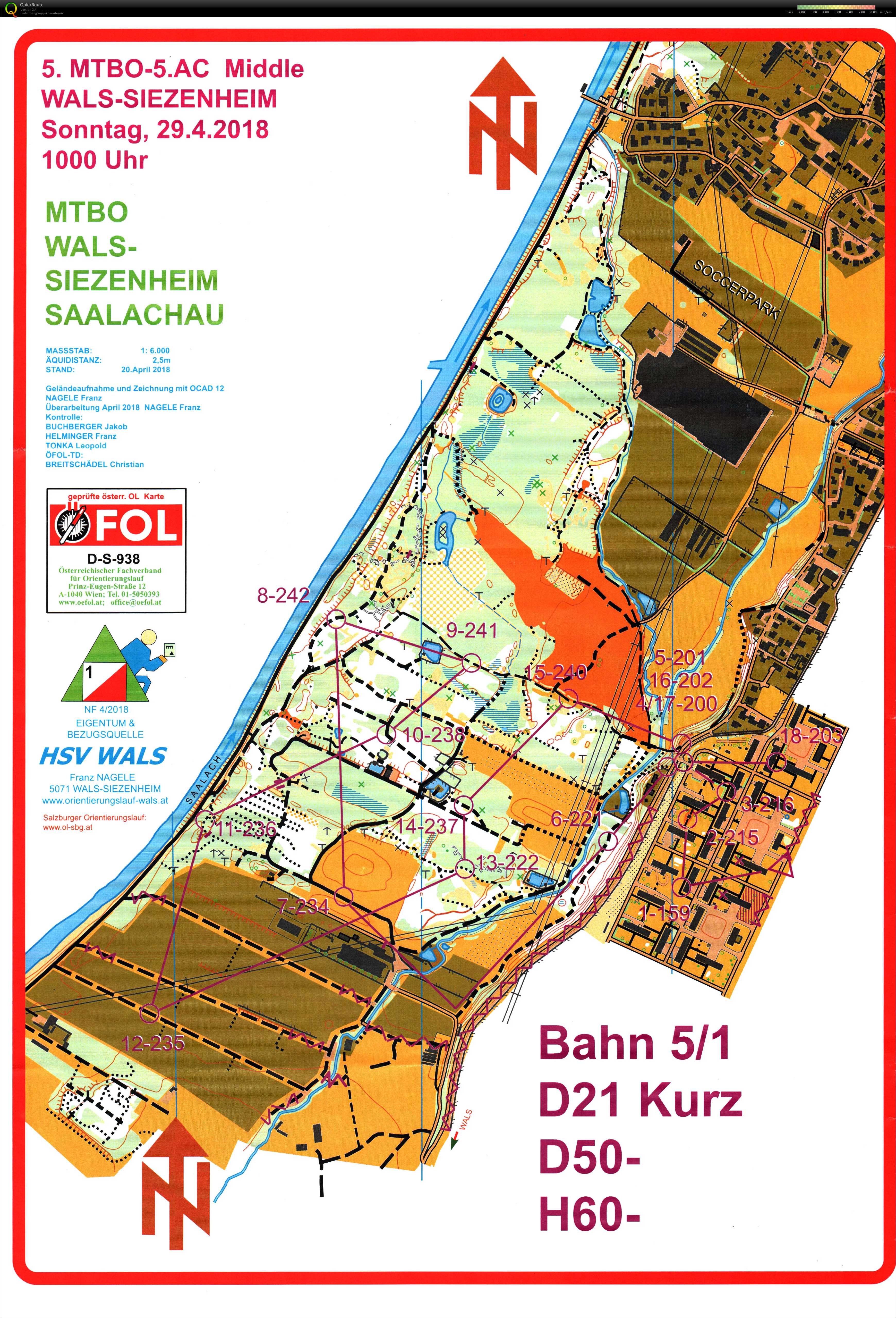 5. MTBO Austria Cup (2018-04-29)