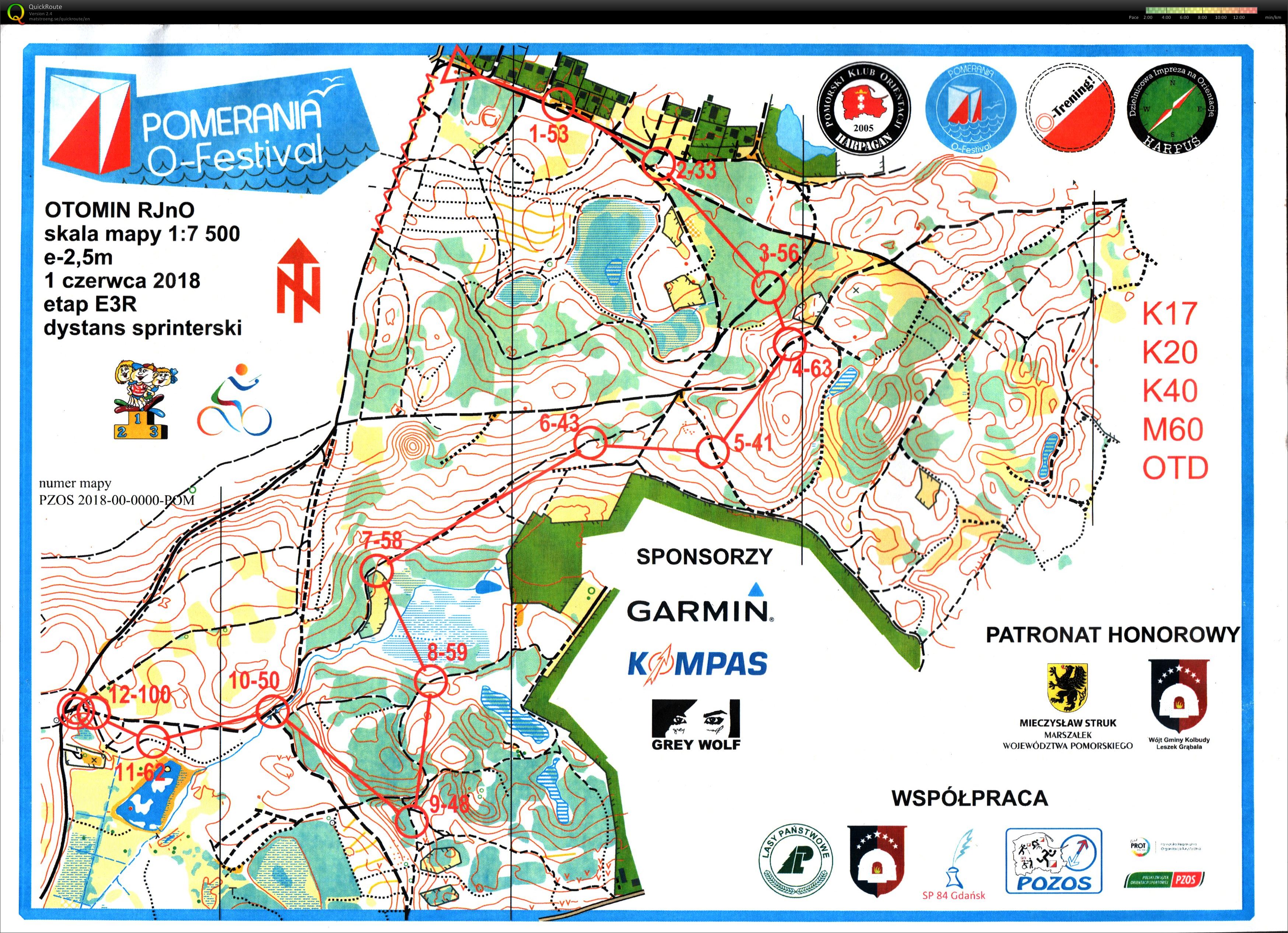 Pomerania O-Festival MTBO - E3 (2018-06-01)