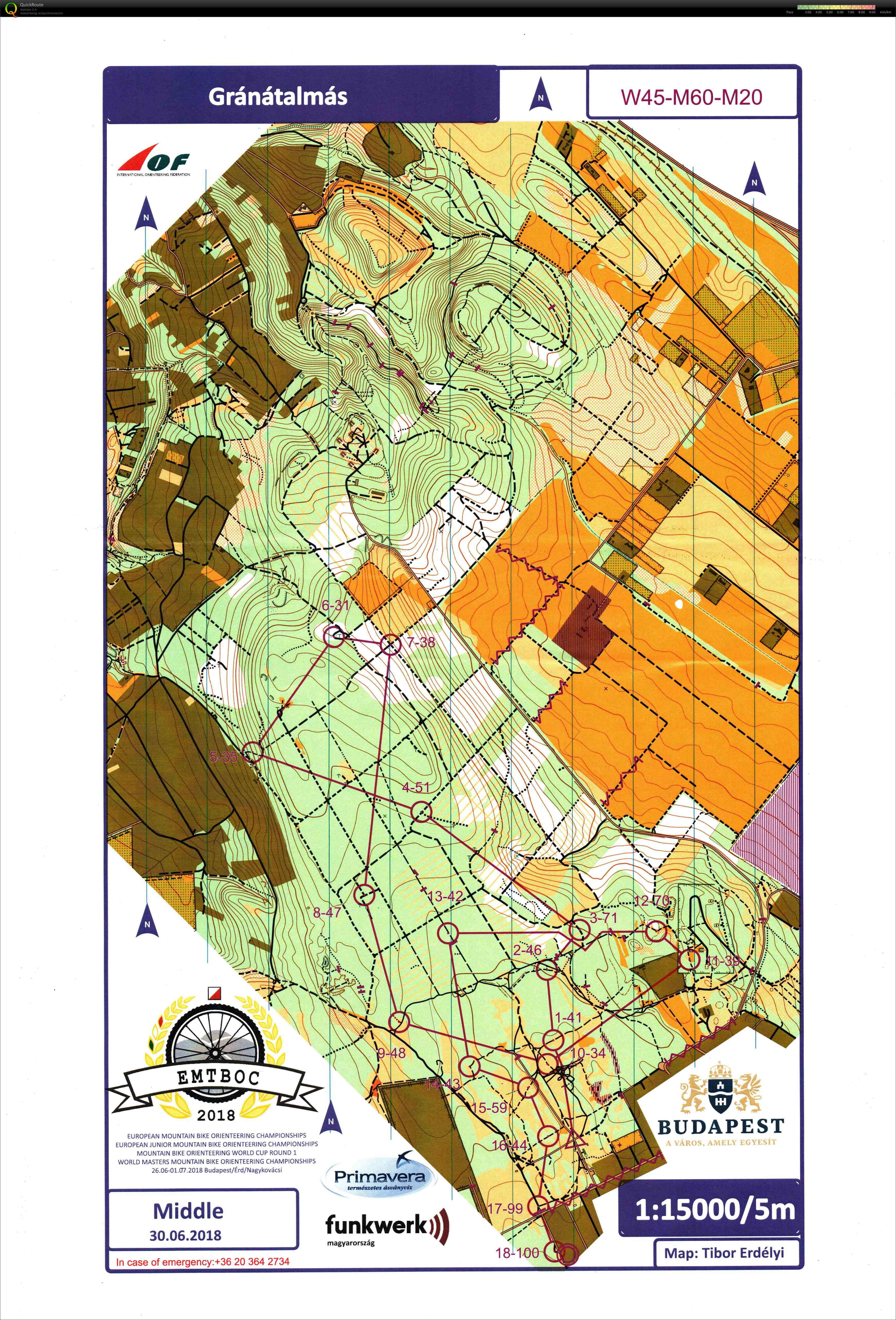 WMMTBOC Middle distance (30-06-2018)