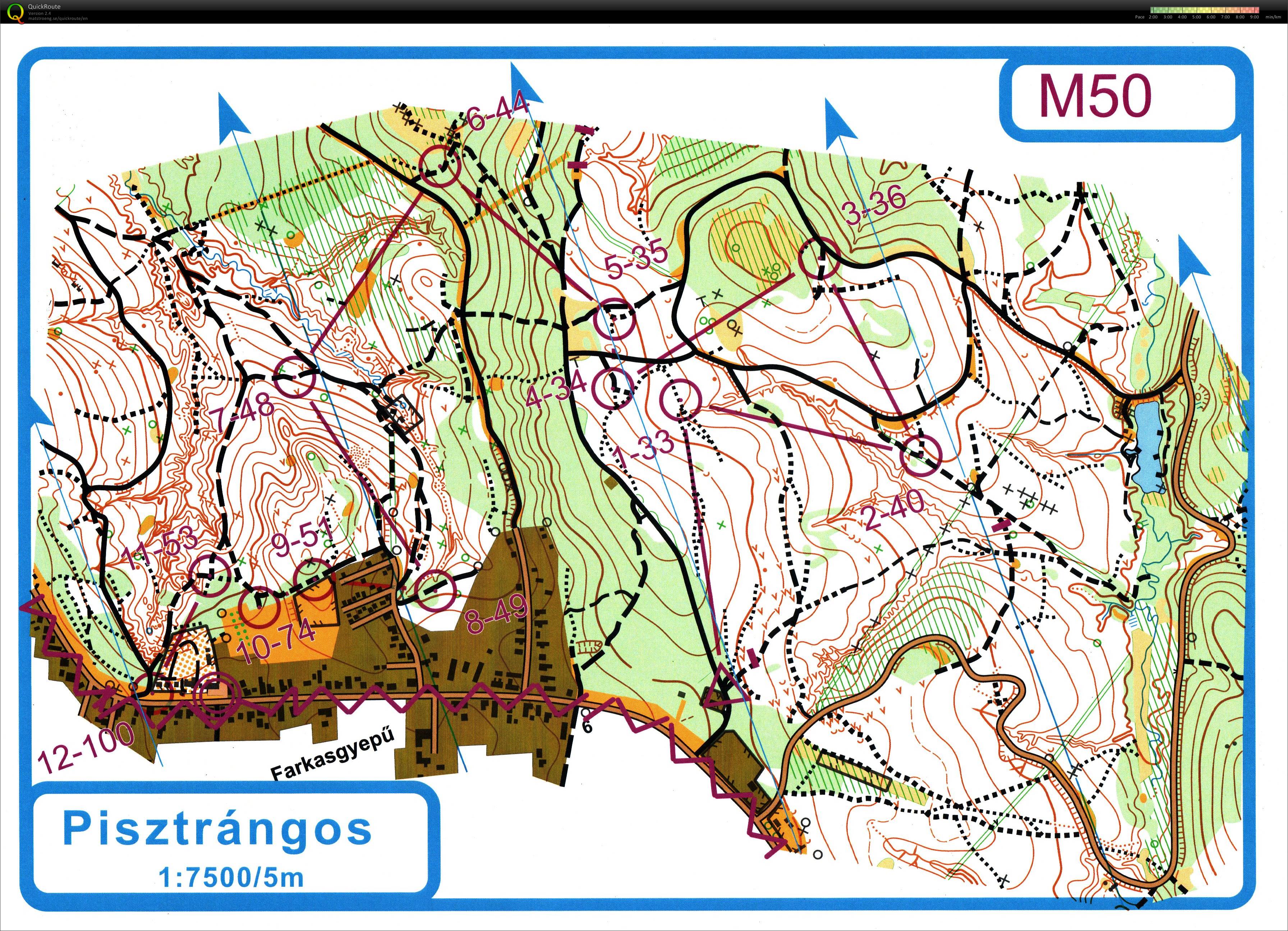 Pannon MTBO Sprint (2018-07-21)