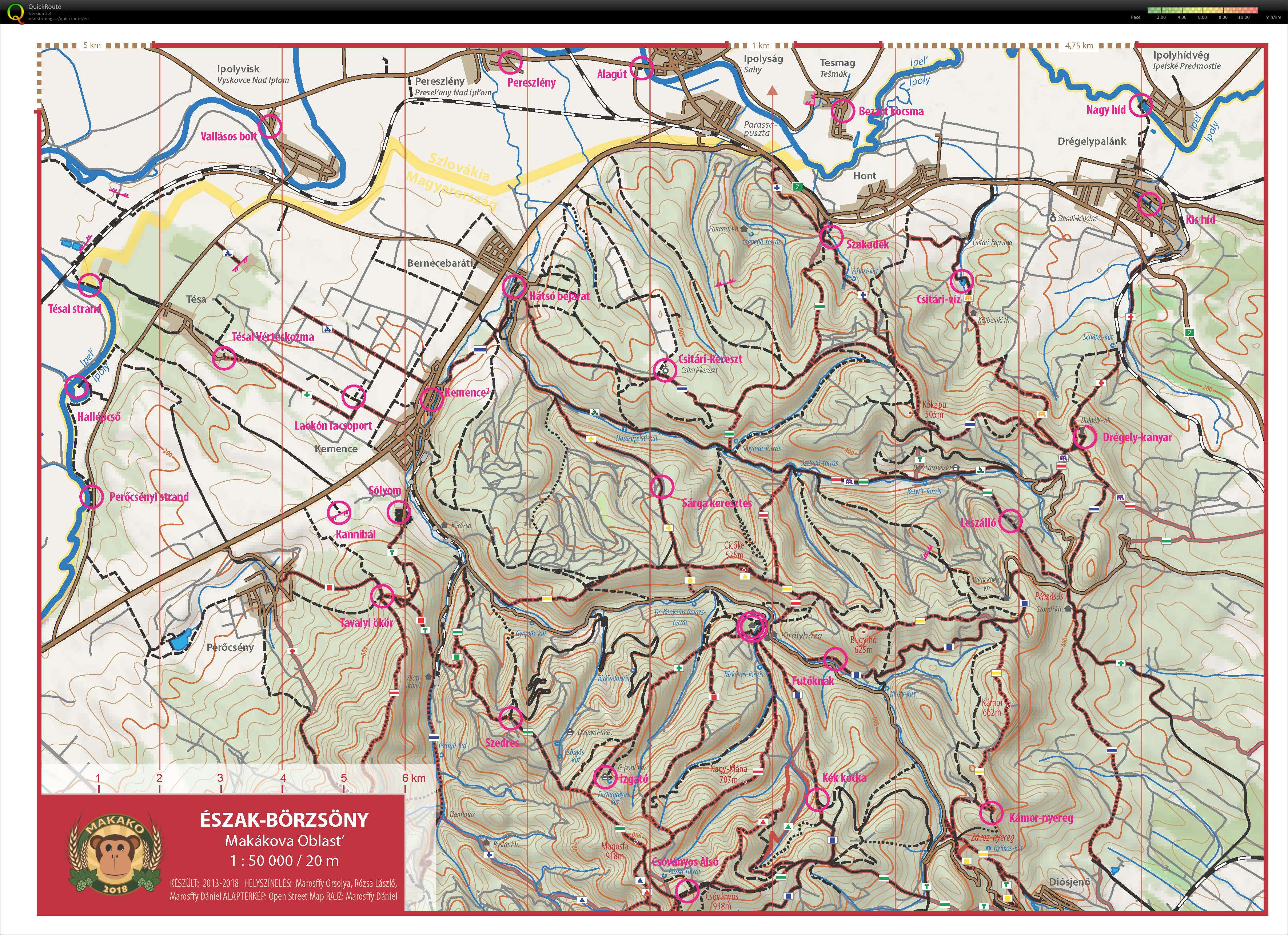 Börzsönyi Makákó - Bike Adventure (2018-08-25)