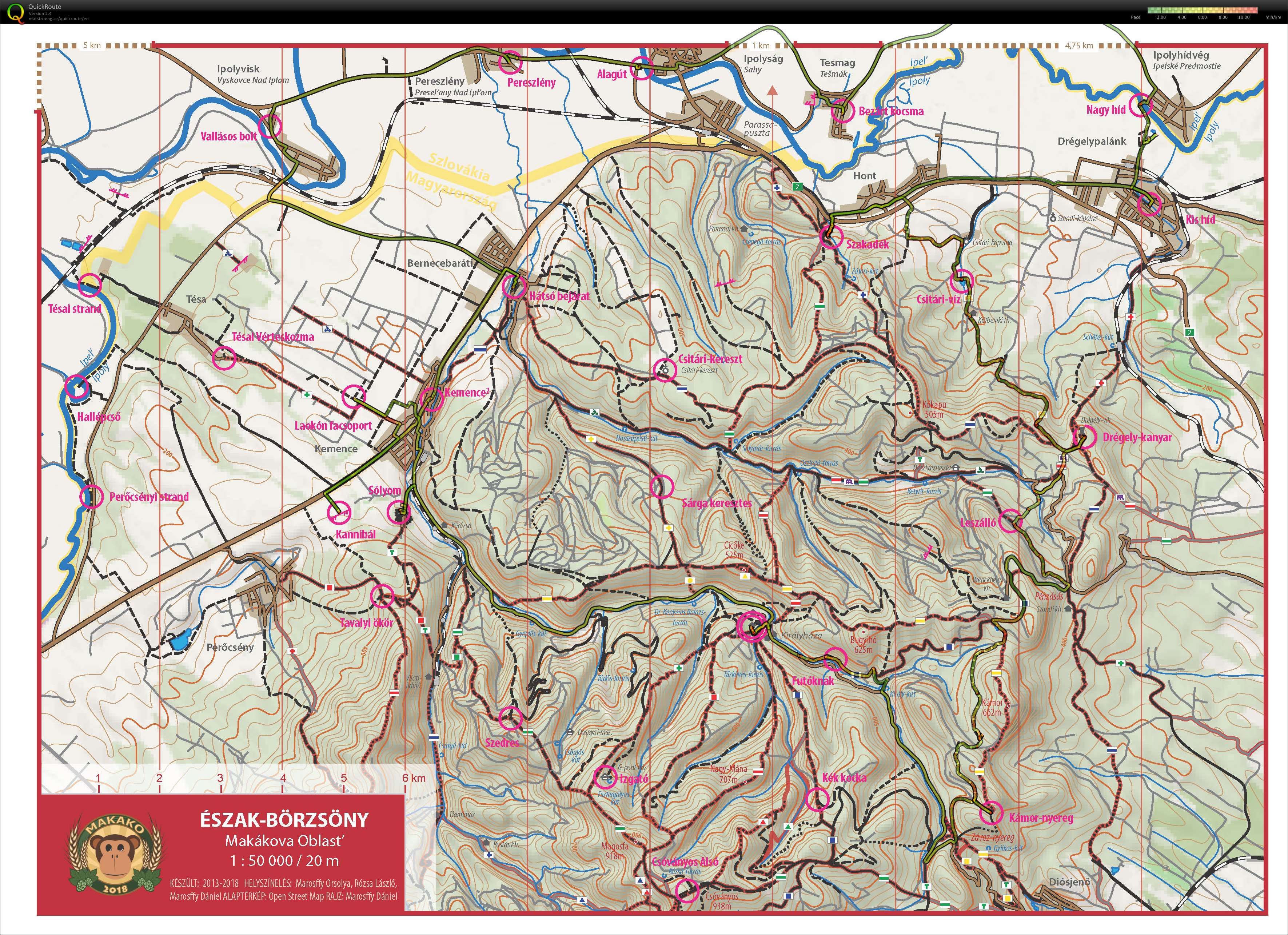 Börzsönyi Makákó - Bike Adventure (2018-08-25)