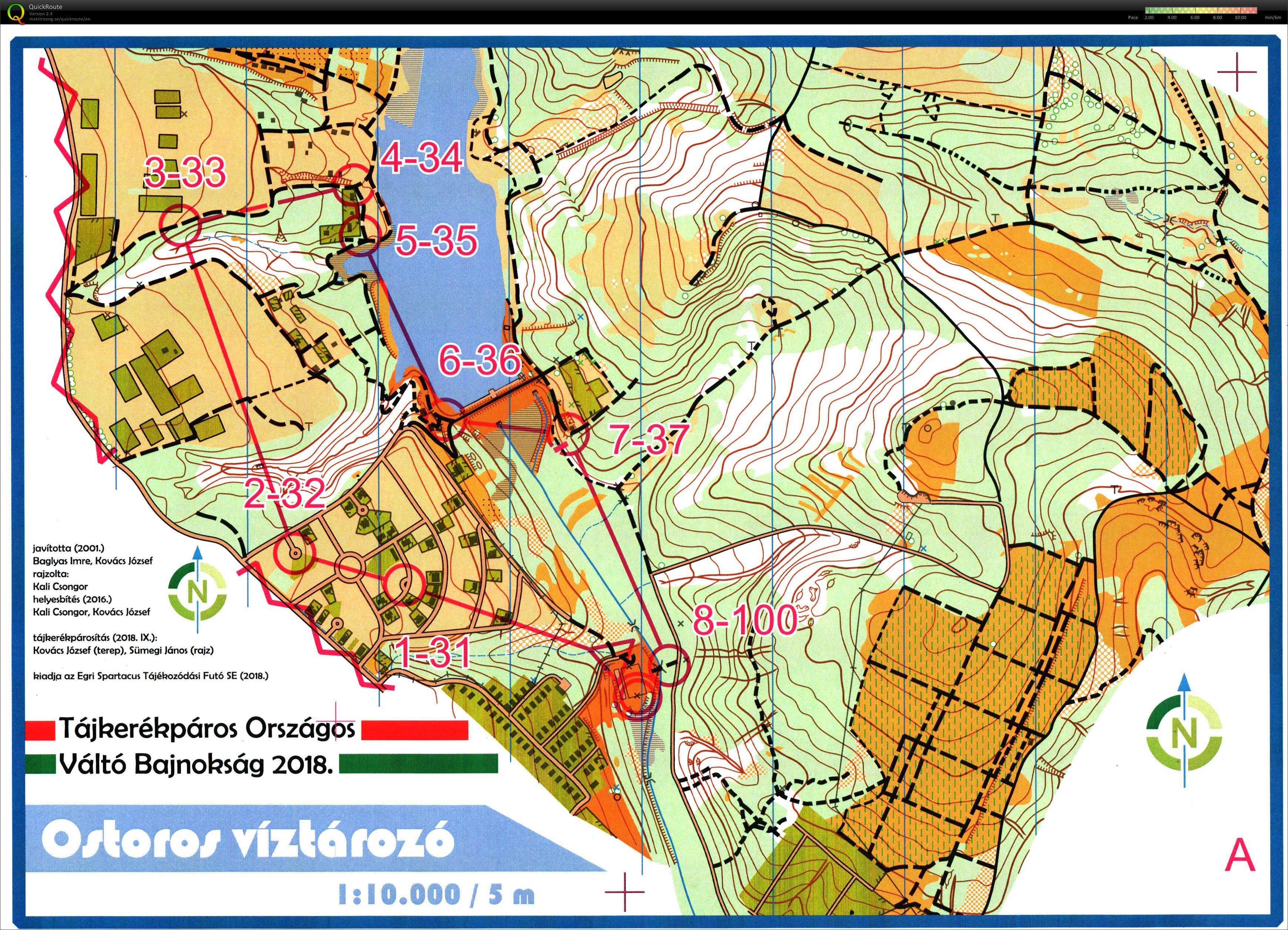 Ostoros MTBO Országos Váltóbajnokság (2018-09-22)