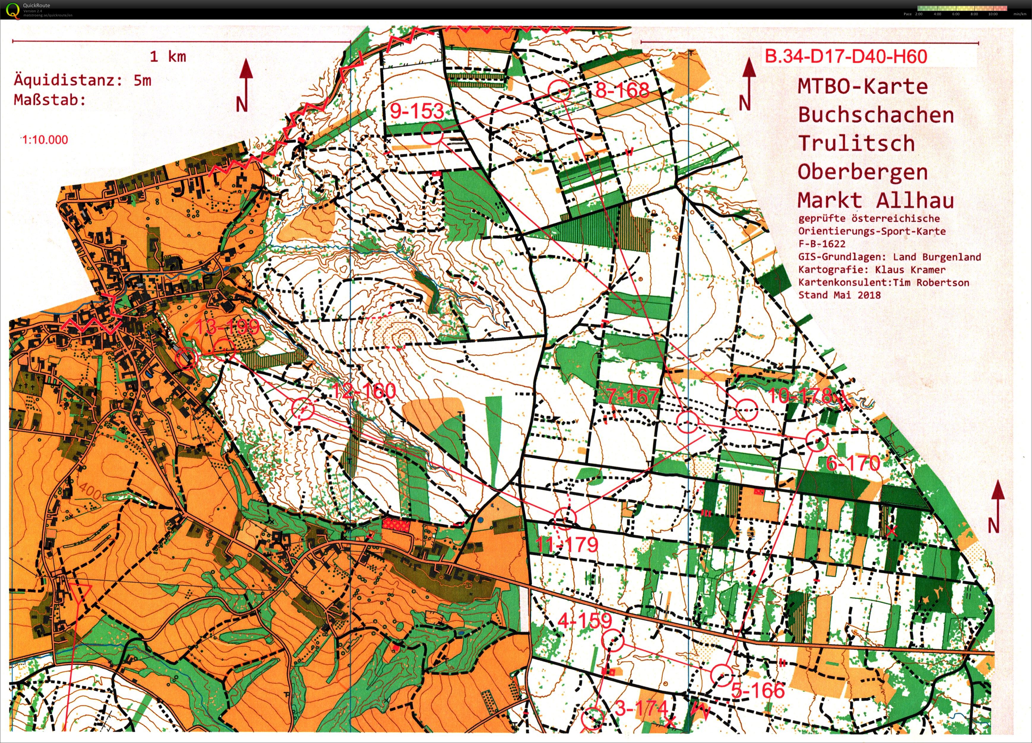 ÖM Mitteldistanz, 11. MTBO Austria Cup (2018-10-28)
