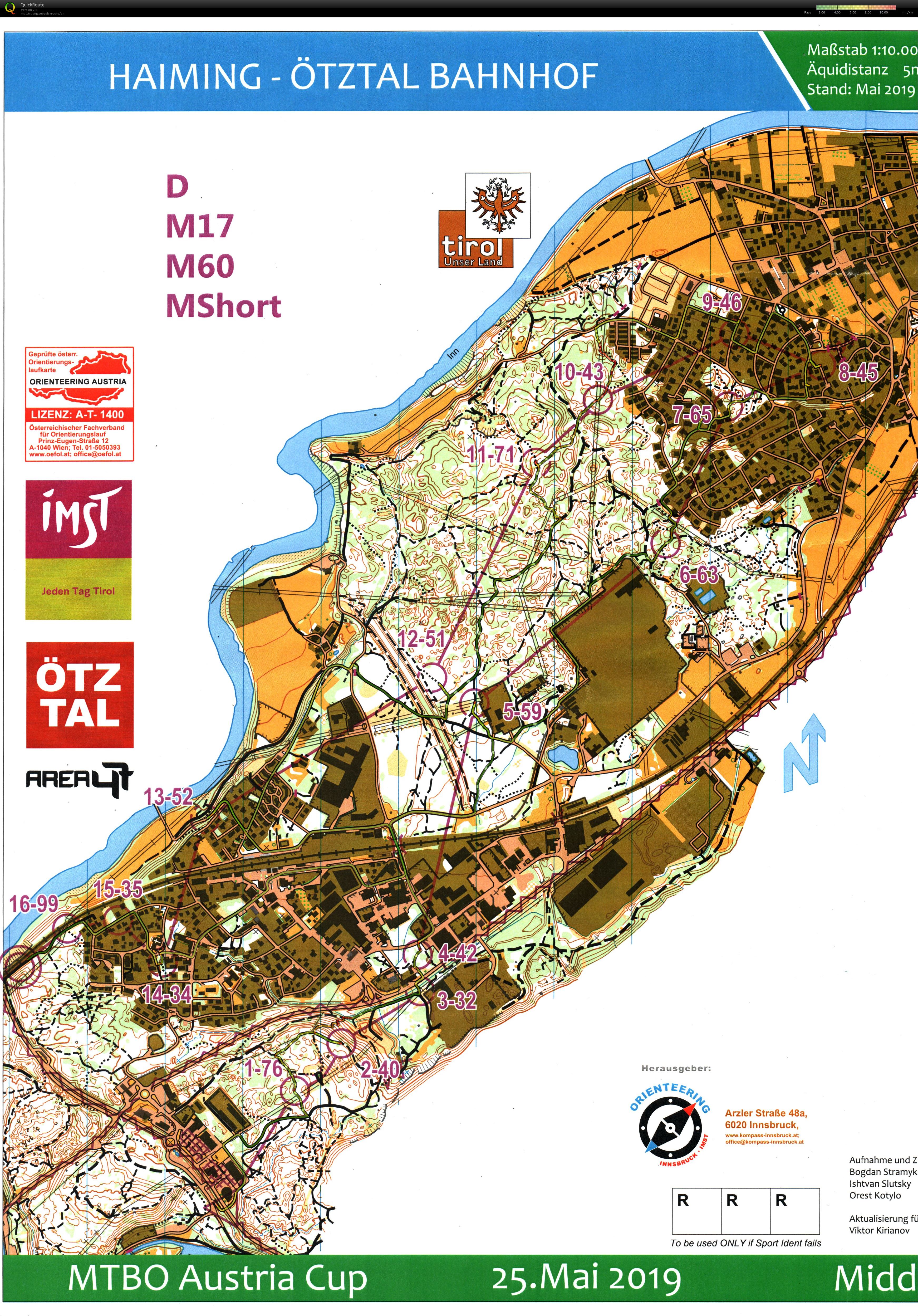 5. MTBO Austria Cup (25.05.2019)